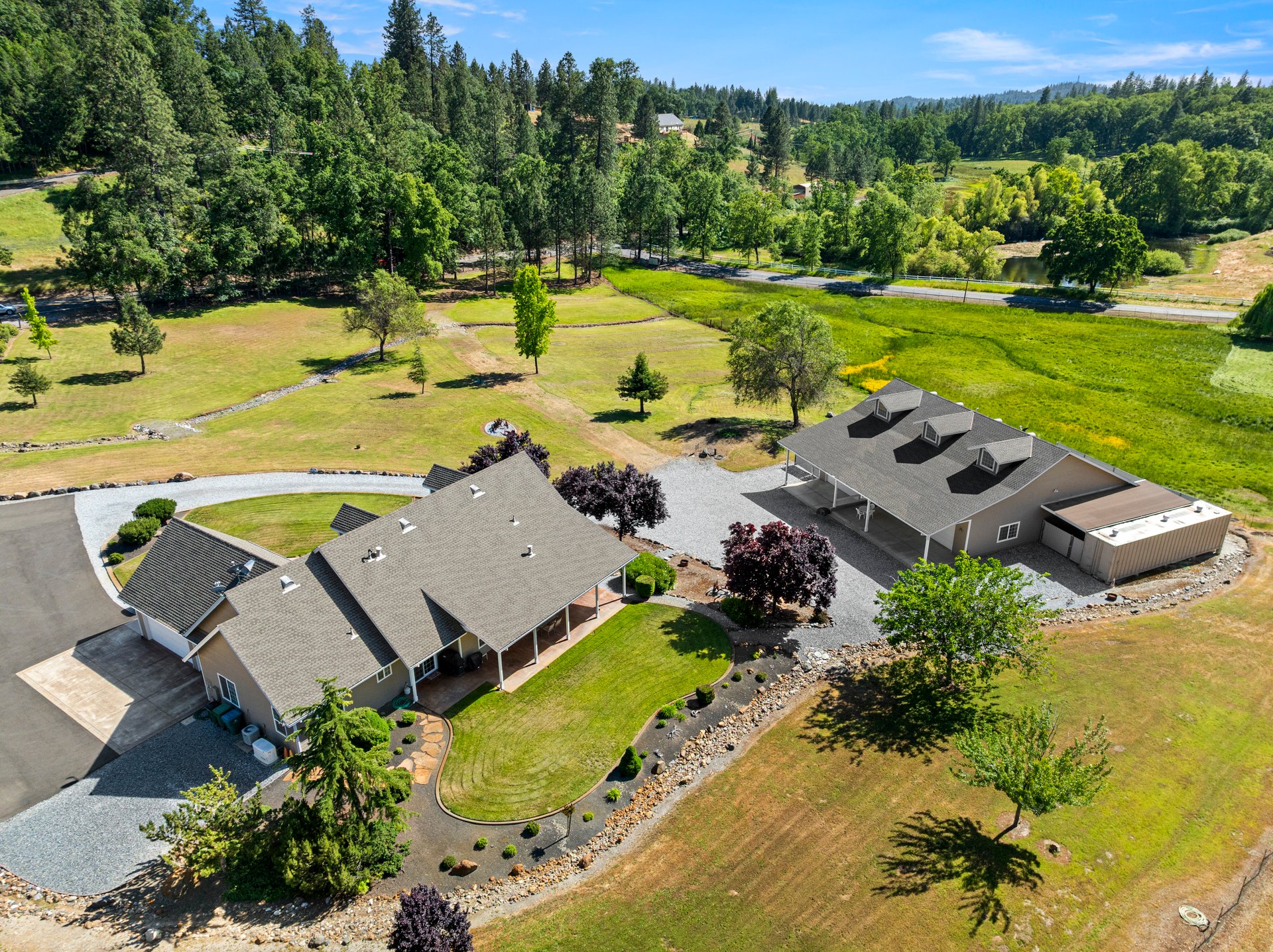 Custom Built Home on 4 Flat Acres in the Heart of Pleasant Valley – A Car Enthusiast's Dream!