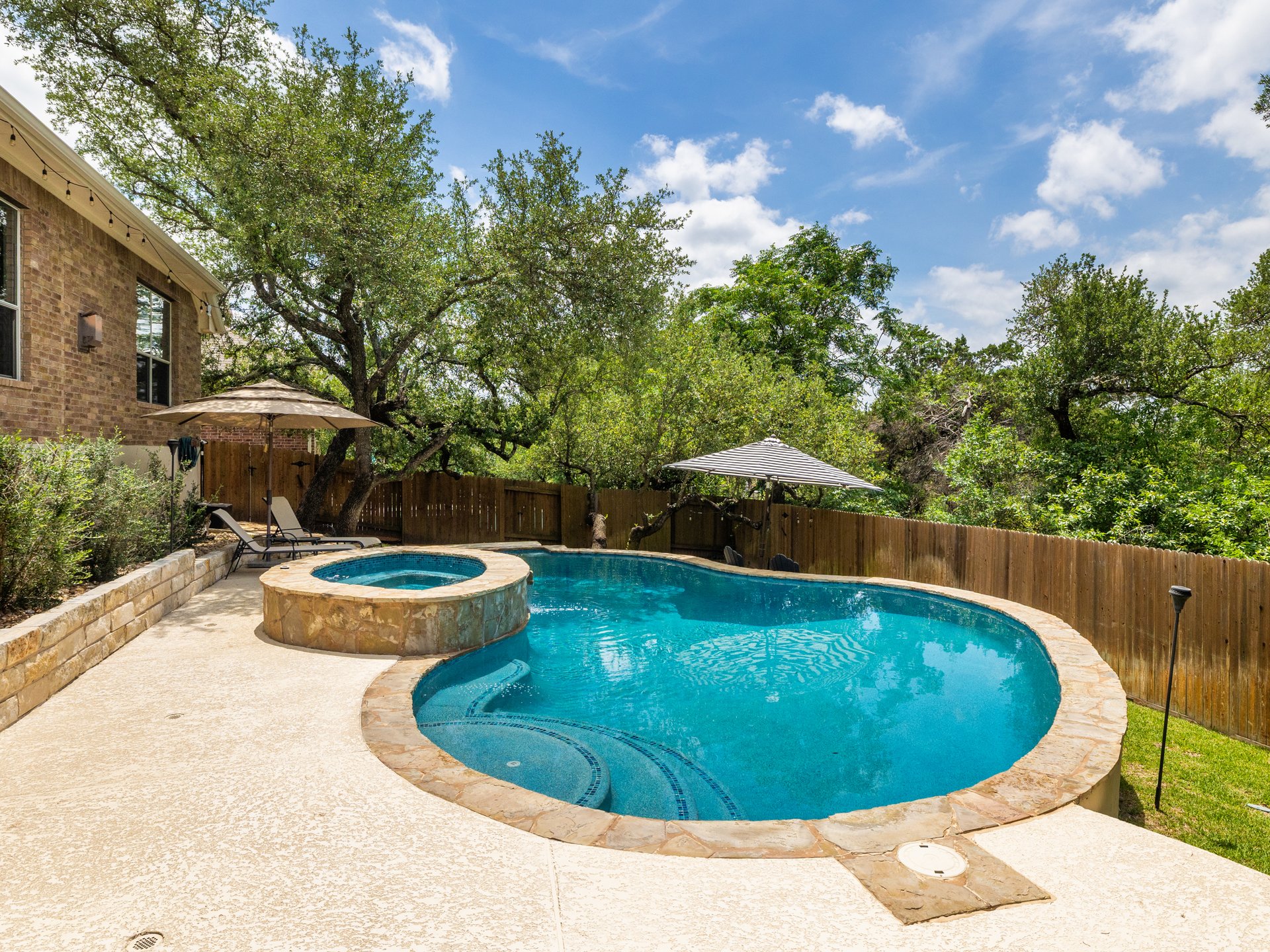 Greenbelt Retreat w/ Pool + Spa | Updated Single-Story in Canyon Creek