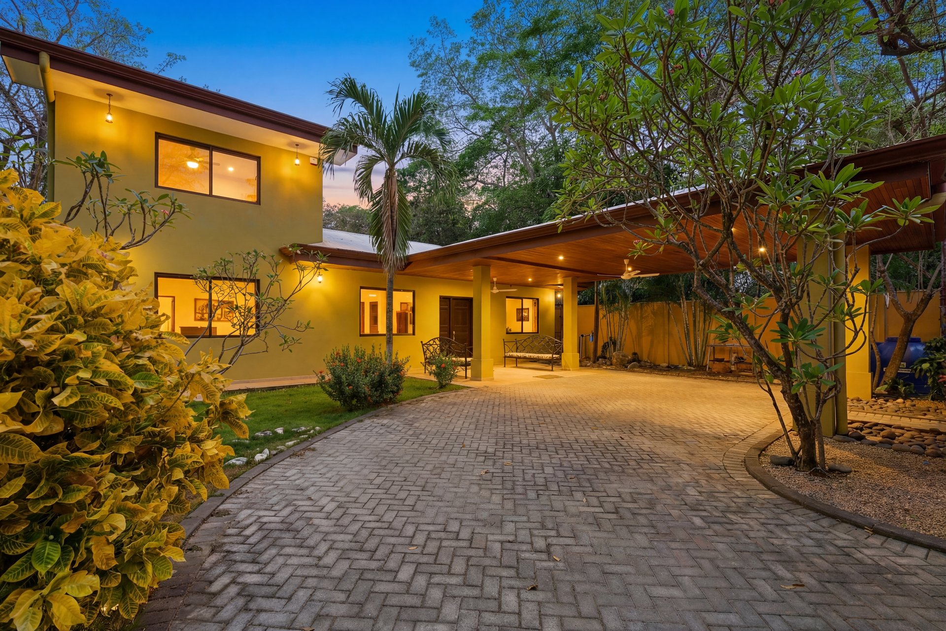 Casa Plumeria | Tropical 4-Bedroom Retreat with Pool Just Steps to Potrero Beach