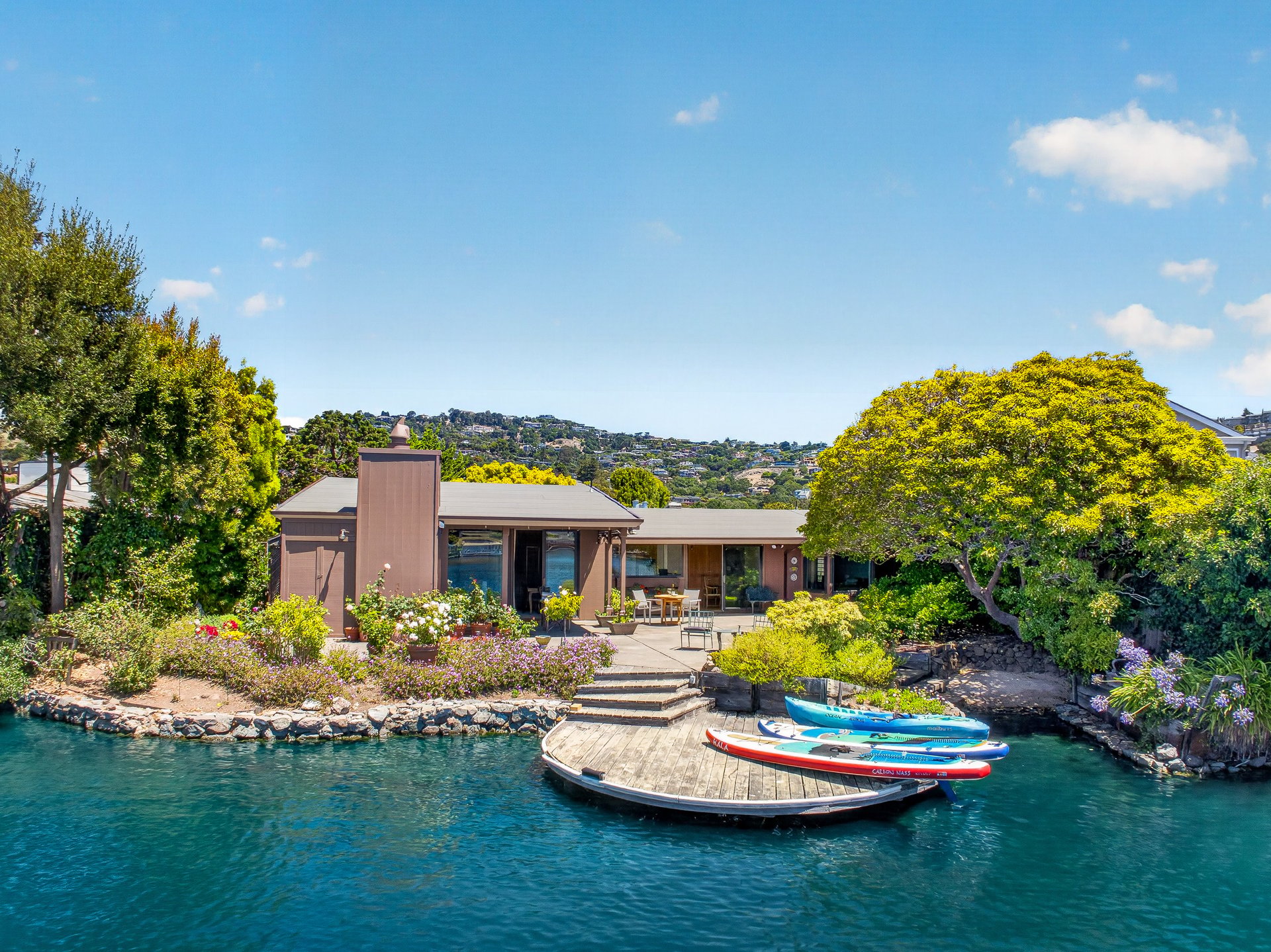 Vacation at Home on the Belvedere Lagoon