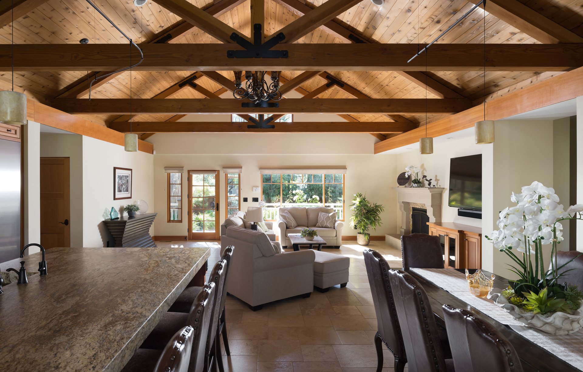 Craftsman Wine Country Retreat
