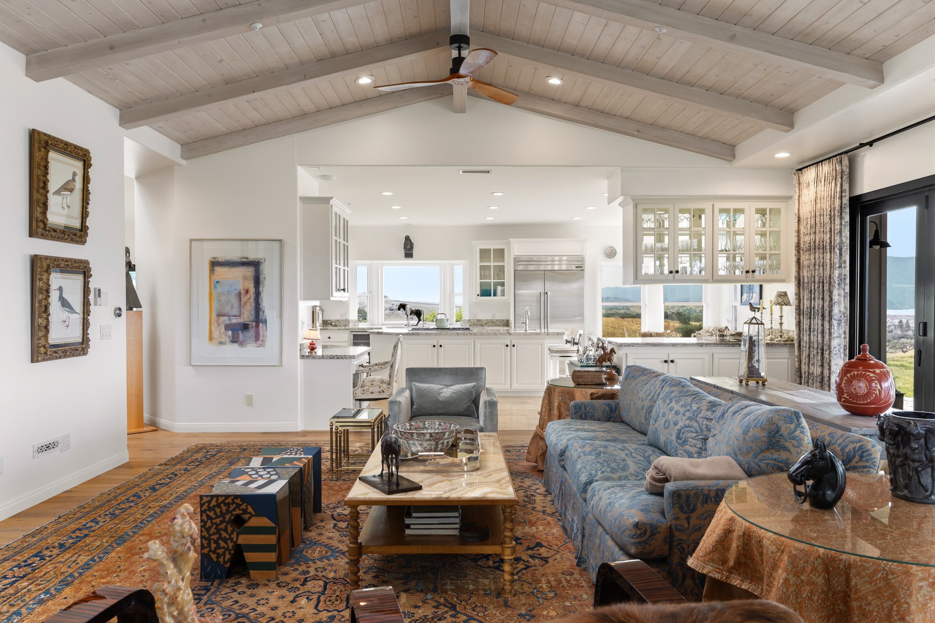 Modern Farmhouse with Sweeping Valley Views