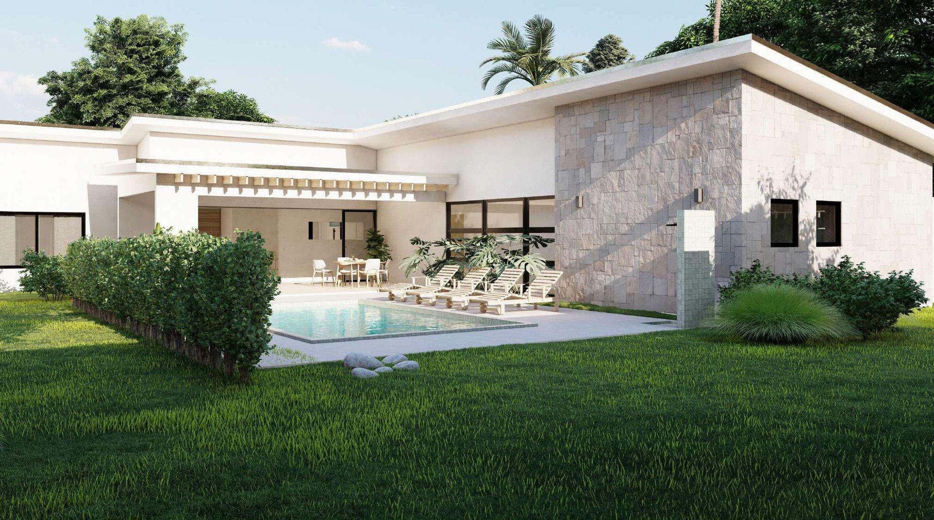 Sanara Phase II, Deluxe 3BR/3.5BA | Discover an exclusive community featuring contemporary and tropical coastal luxury homes!