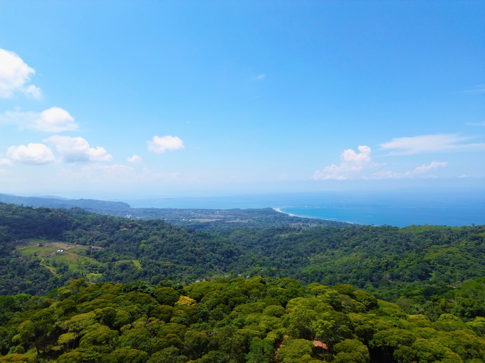 Ocean View Land for Sale in Uvita San Josecito with Whale Tail Views and Gated