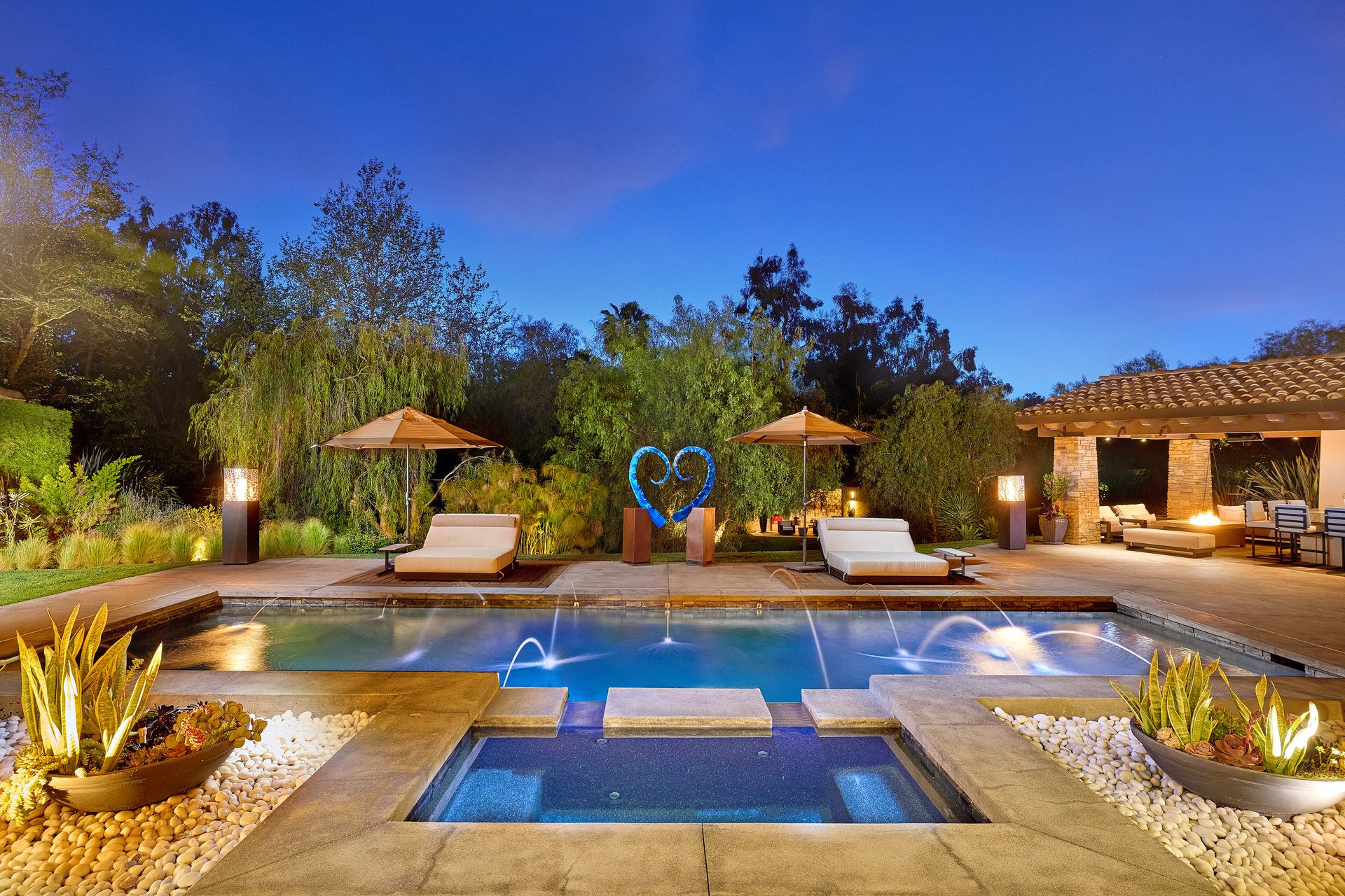 Evening Elegance & Coastal Beauty
 at luxury property
