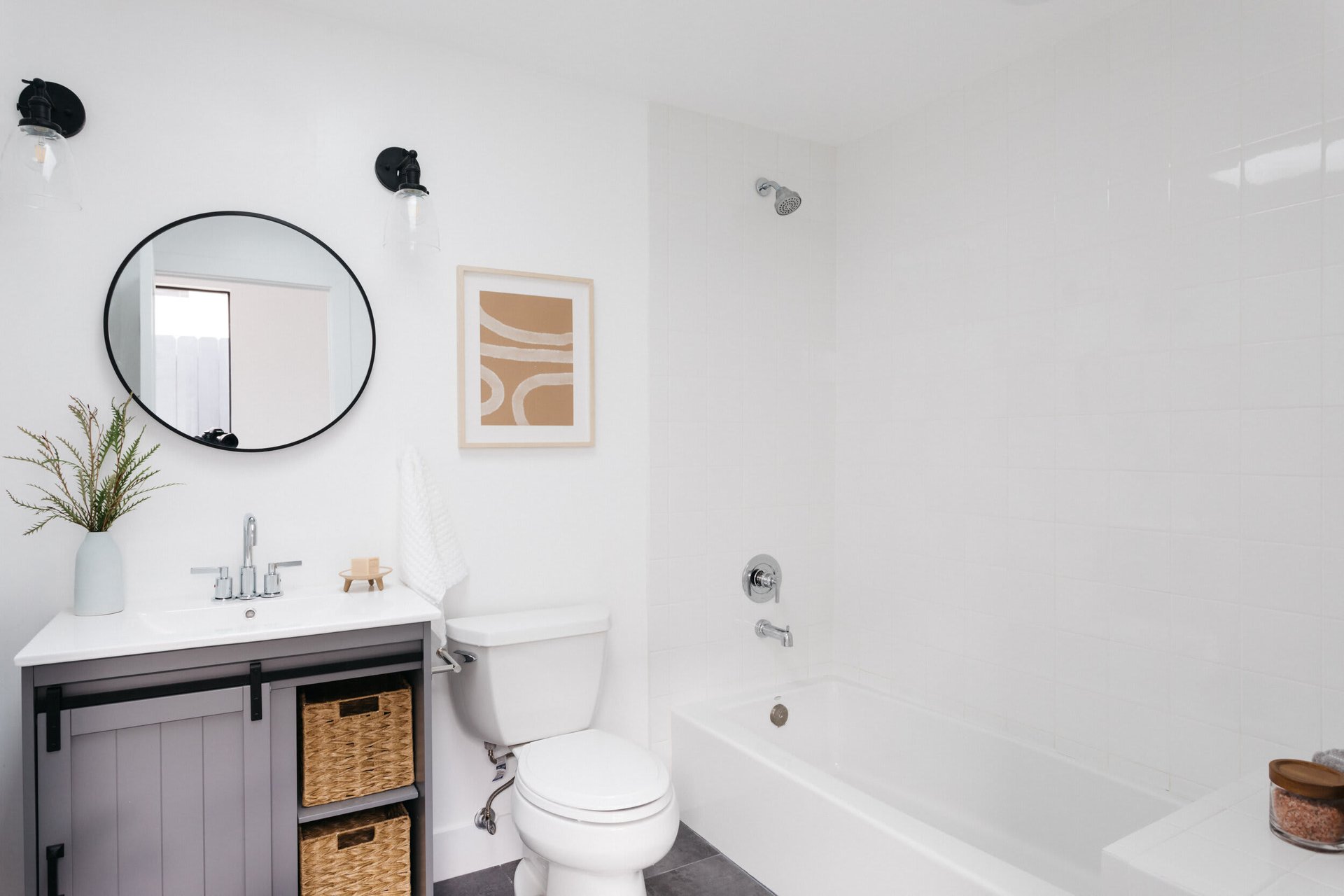 A modern compound in Creative Frogtown