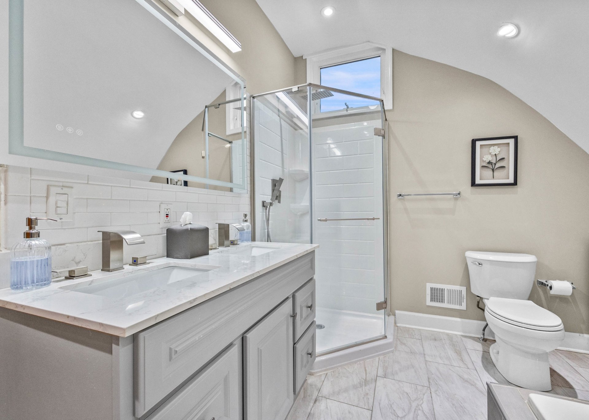 Modern North Winton Village Colonial With 2 Car Garage