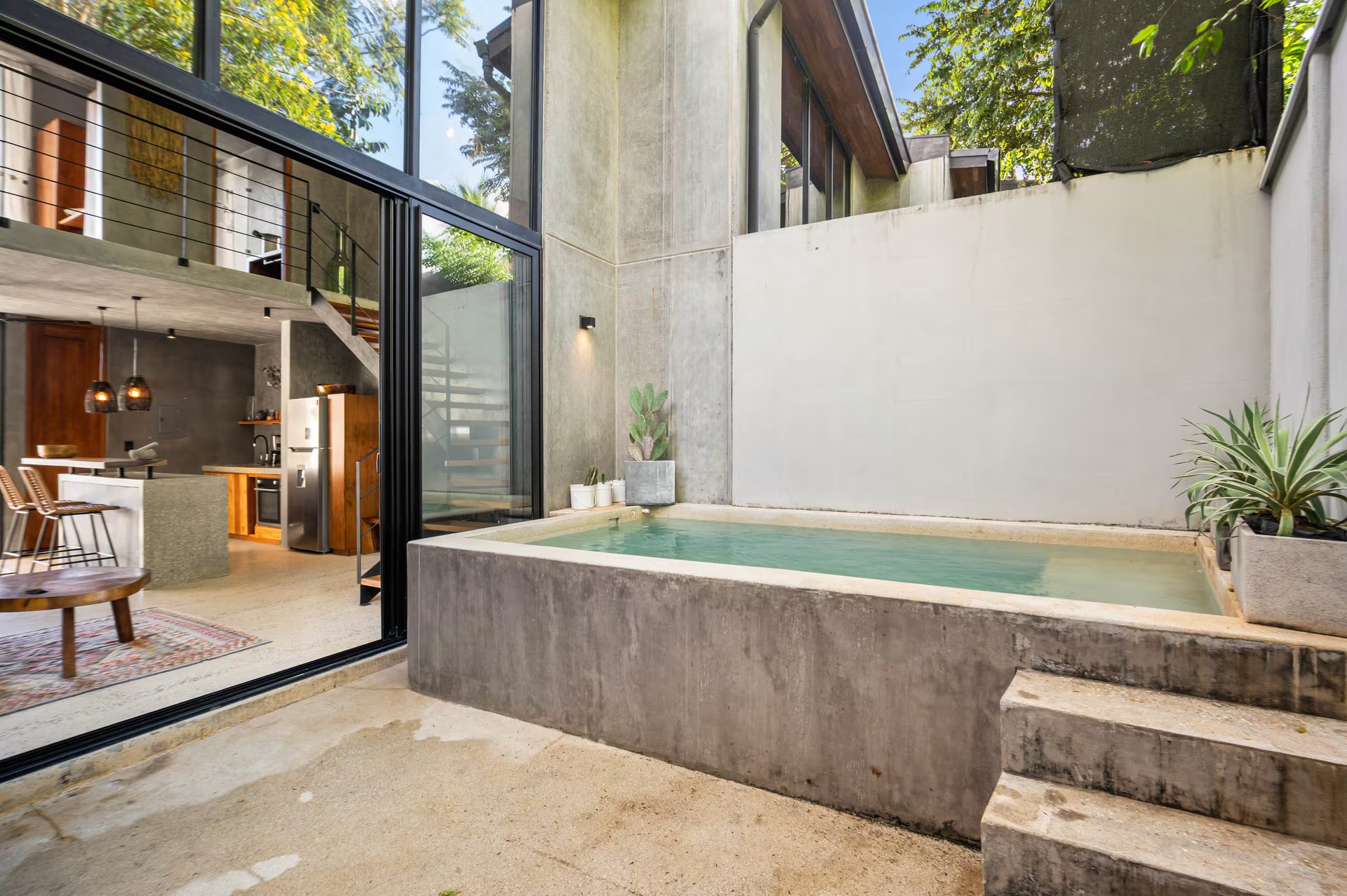 Tama Loft #1 | Modern Loft-Style Home with Private Plunge Pool & Views in Tamarindo