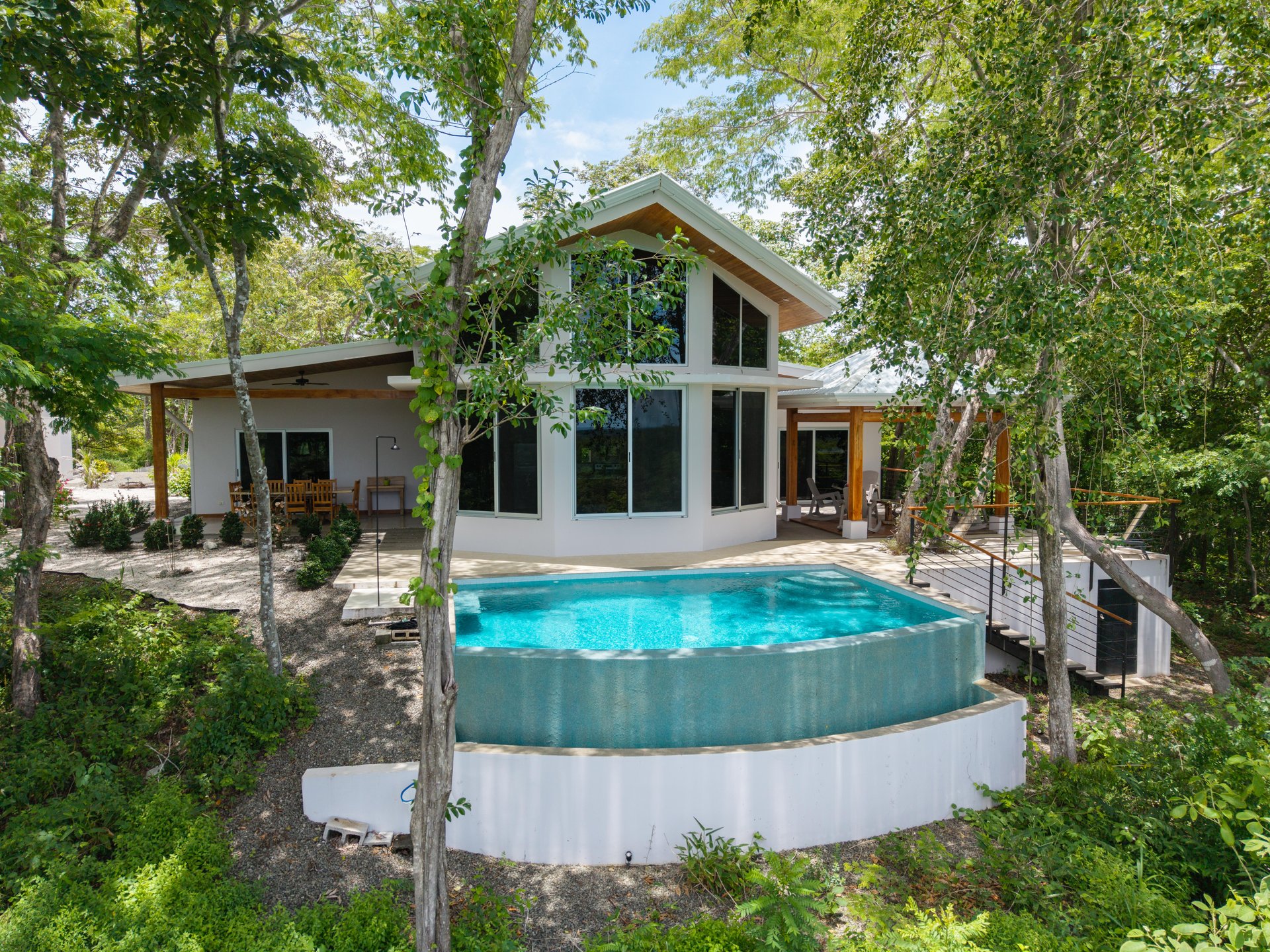 Casa de Las Barbas & Casa Libertad | Two Ocean View Homes on 3.5 Acres in Pura Jungla