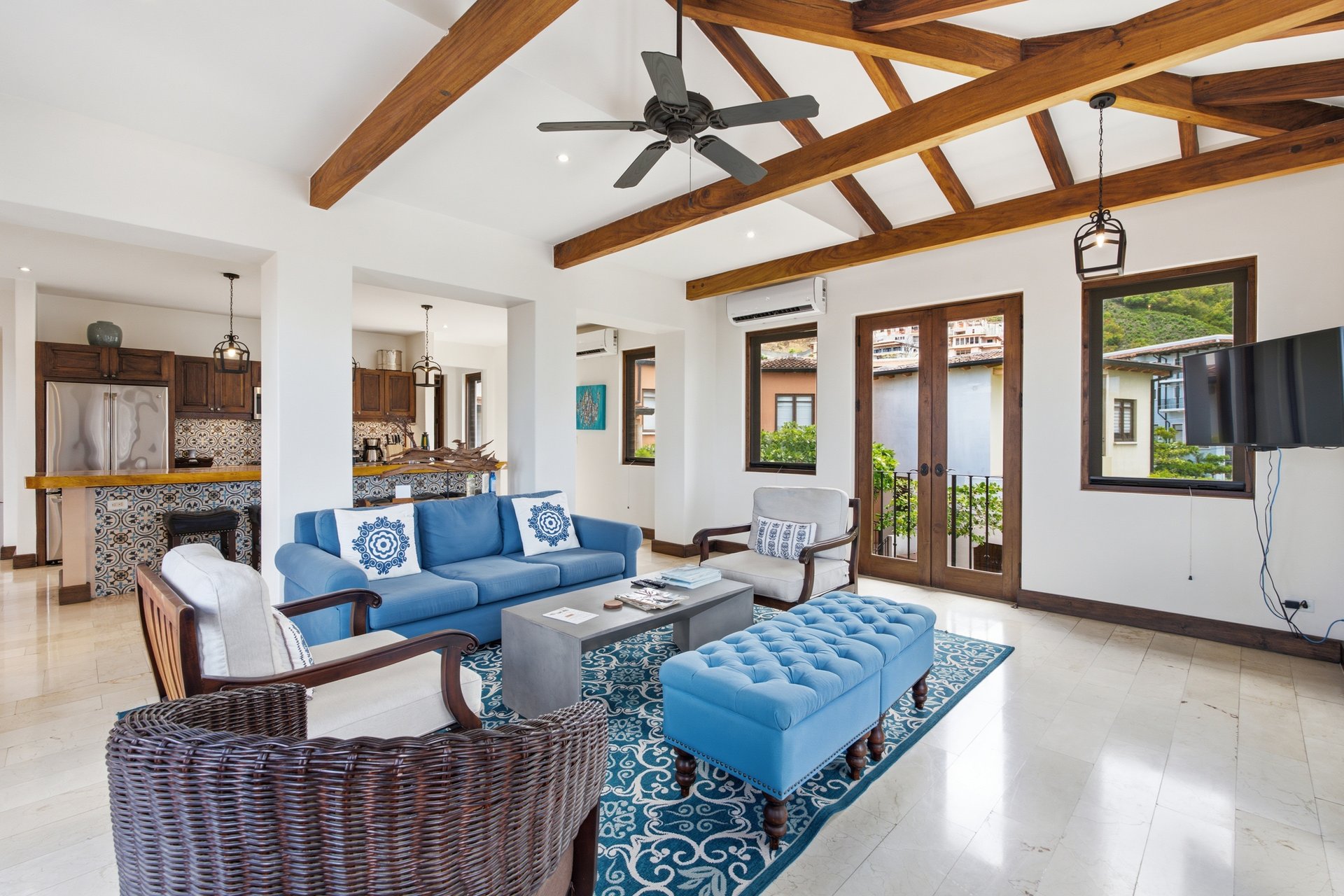 7 Calle La Ronda | Elegant 3-Story Ocean View Hillside Home in Las Catalinas