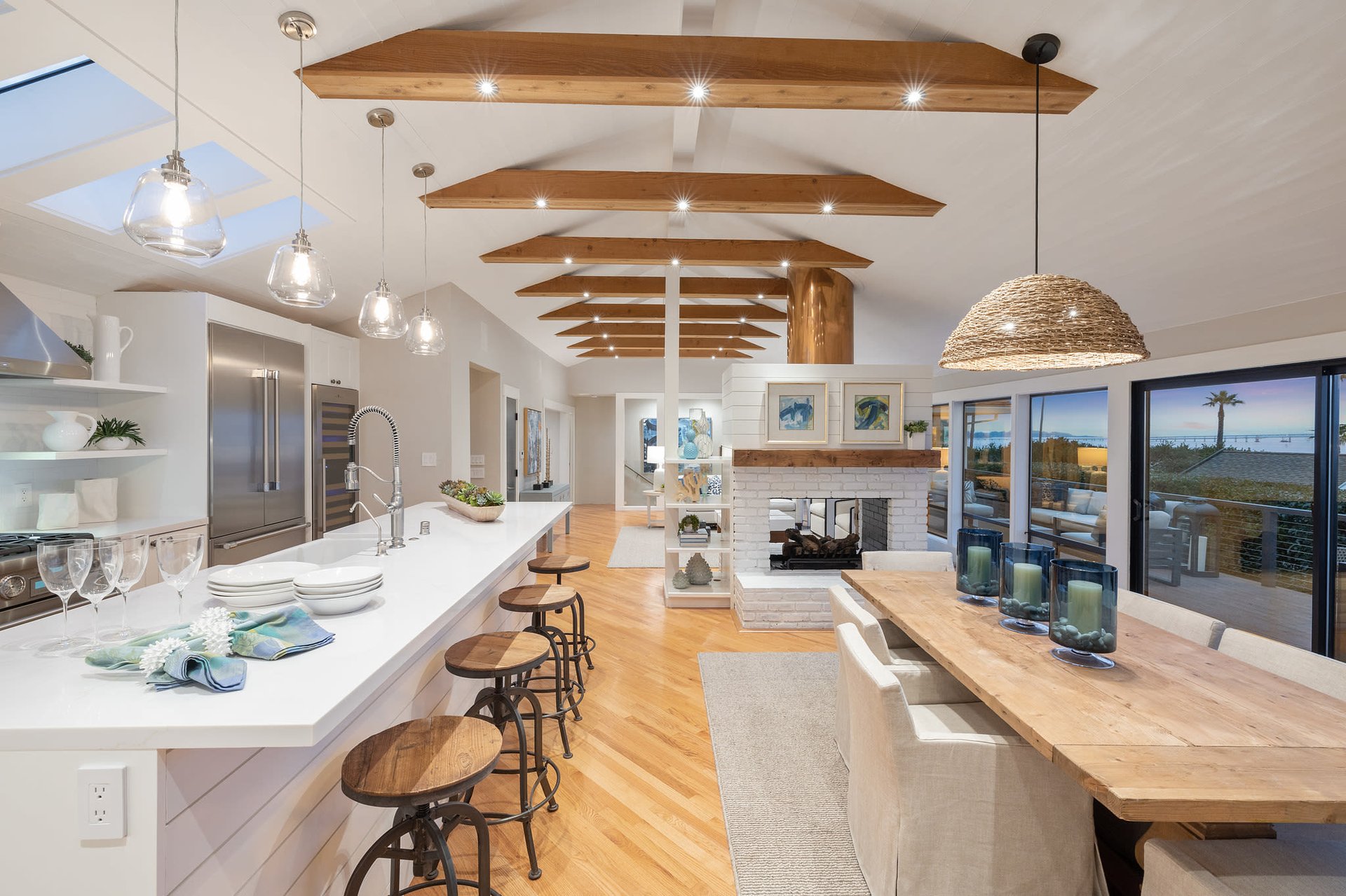 Newly Remodeled Home with Bay Views 