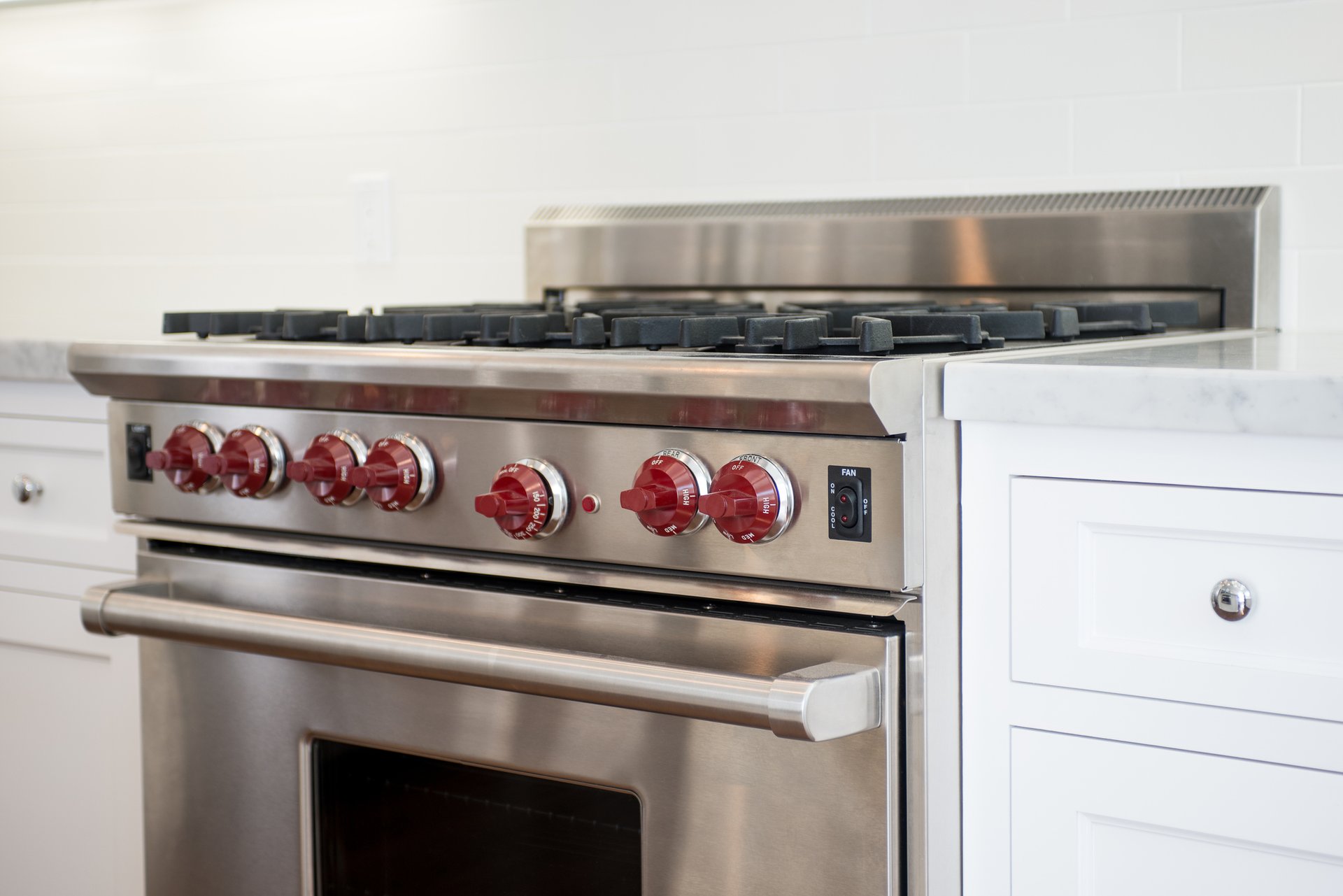 Luxury kitchen with premium appliances