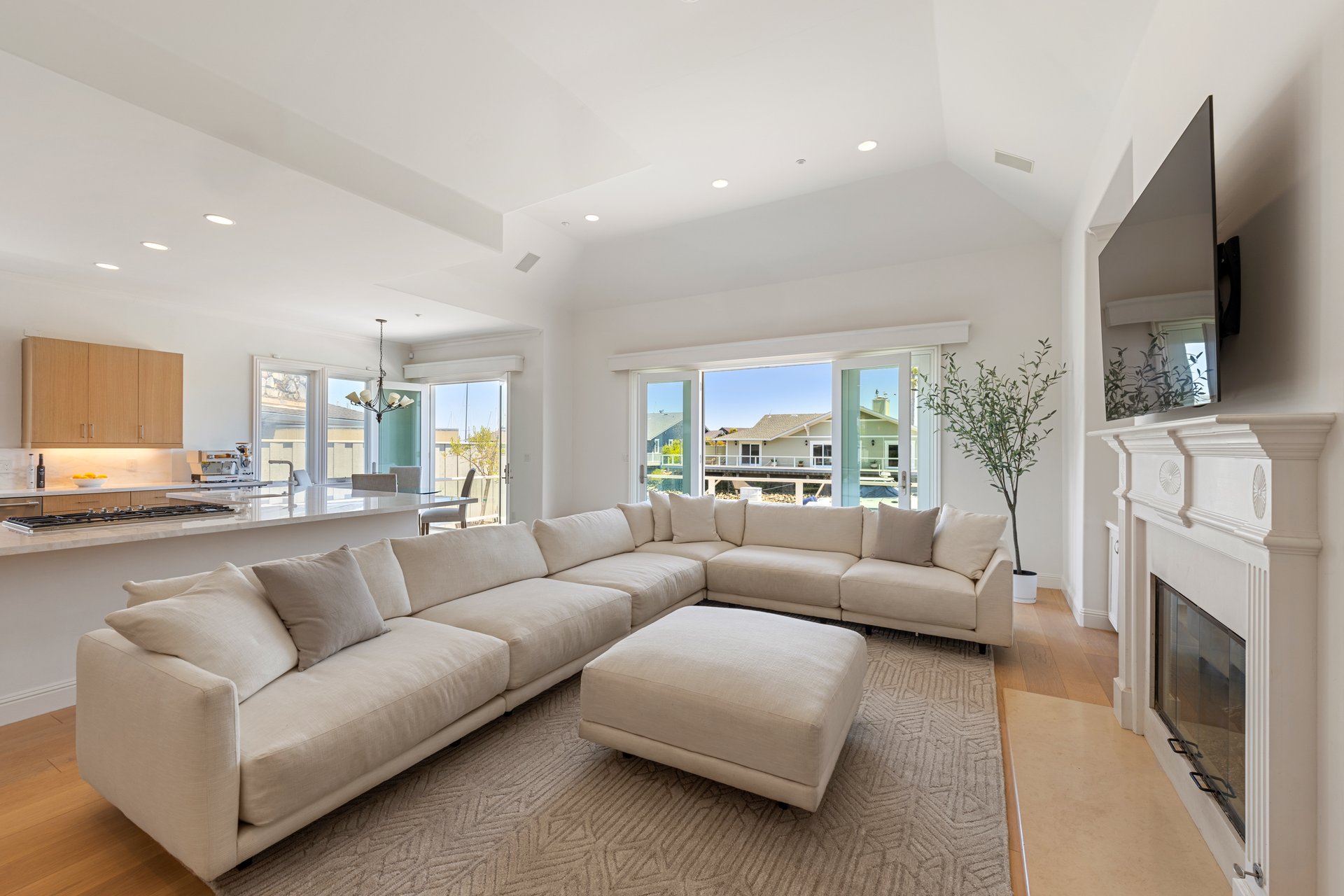 Updated Single-Level Waterfront Retreat