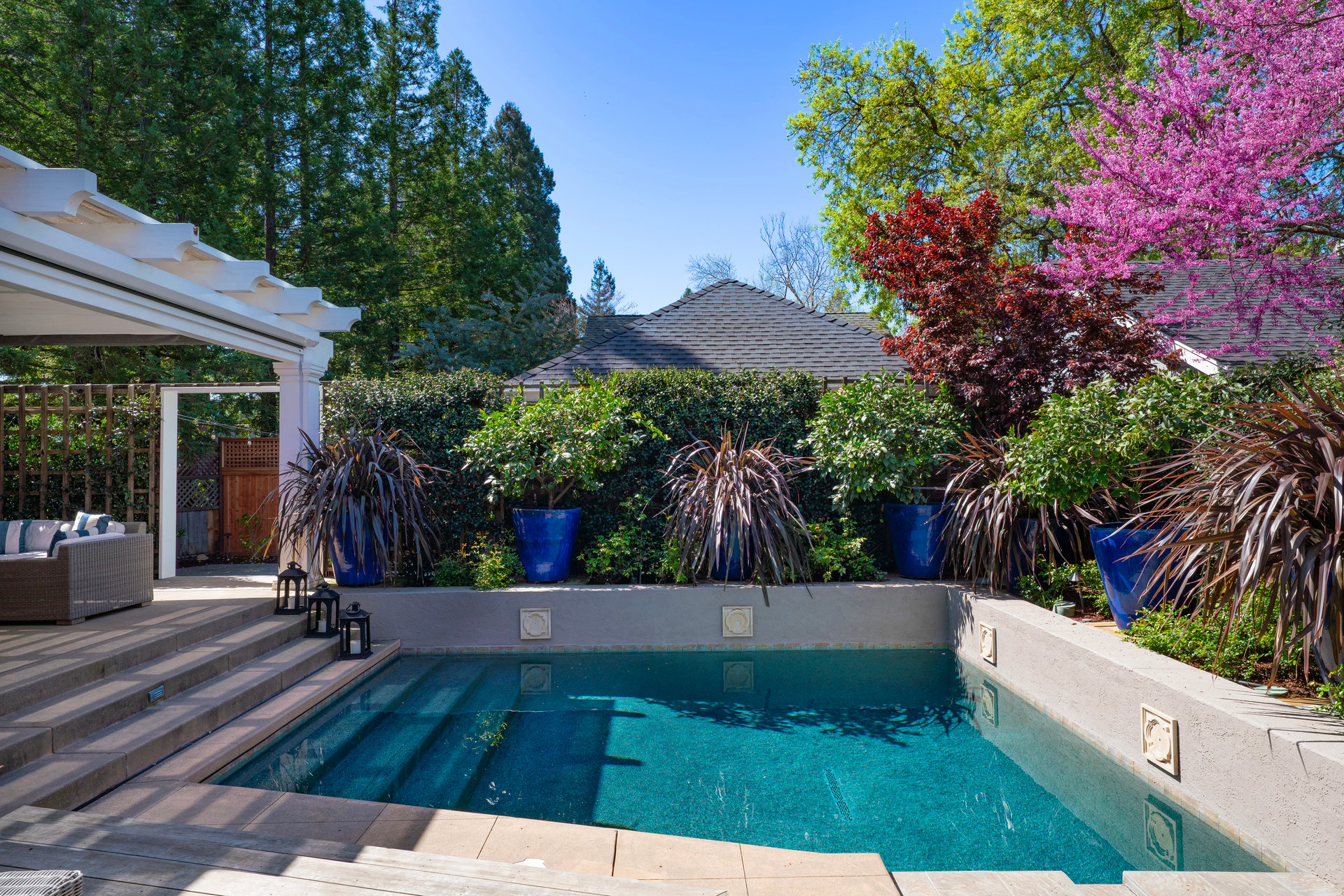 Wine Country Living with a Pool