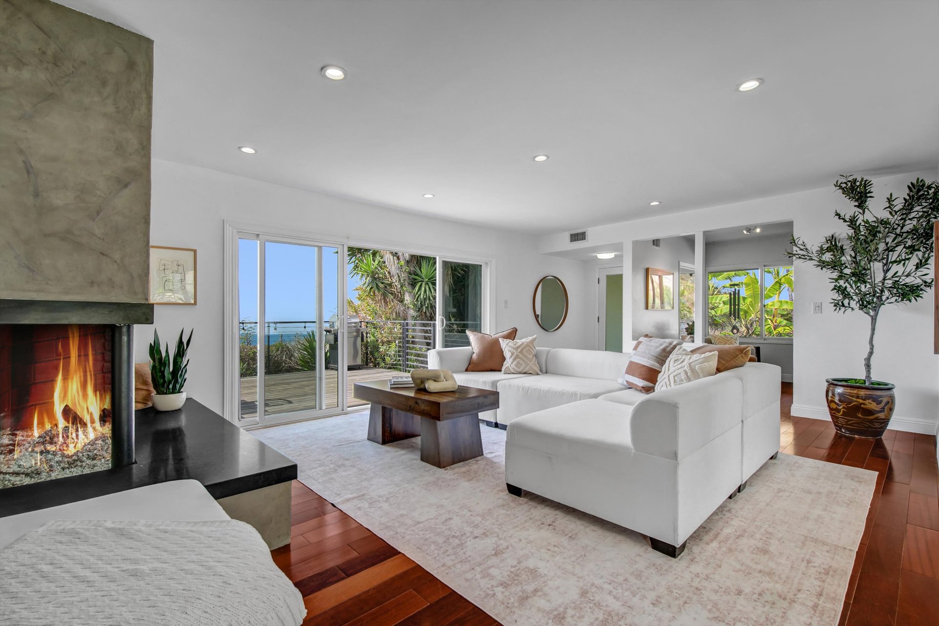 Malibu Retreat on 1.2 Acres with Sweeping Ocean Views