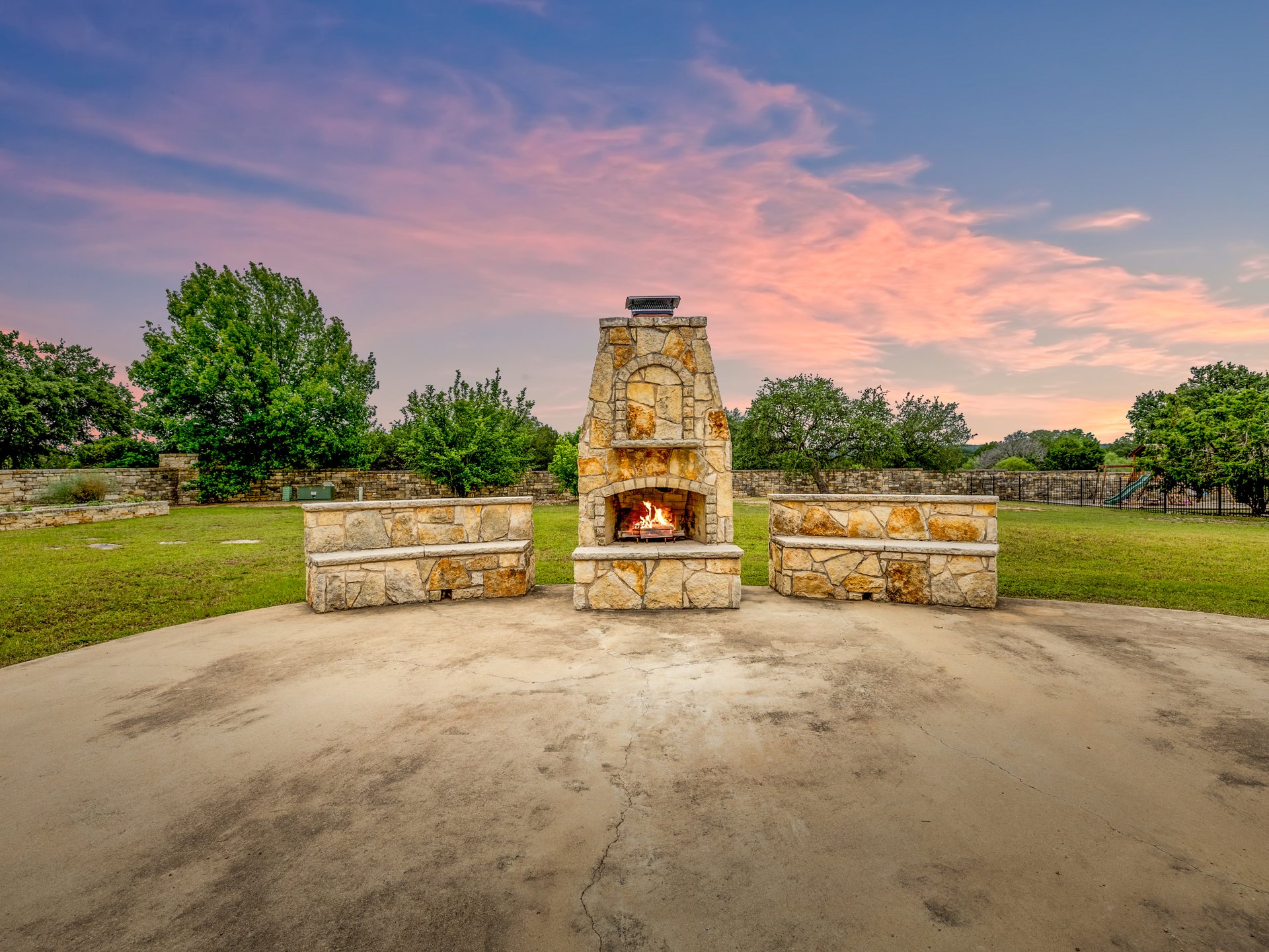 Private 1-Acre Retreat in Beltorre | Single-Story Gem w/ Dual Islands + Outdoor Fireplace
