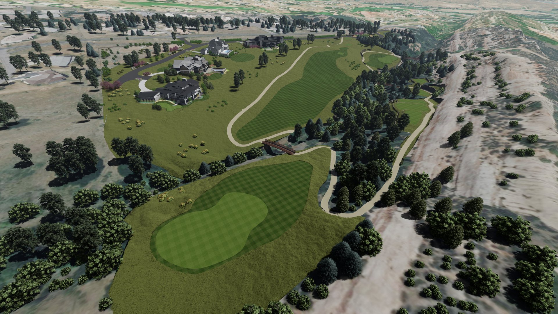 Holes 8 + 9 Estate Lots at Ravenna