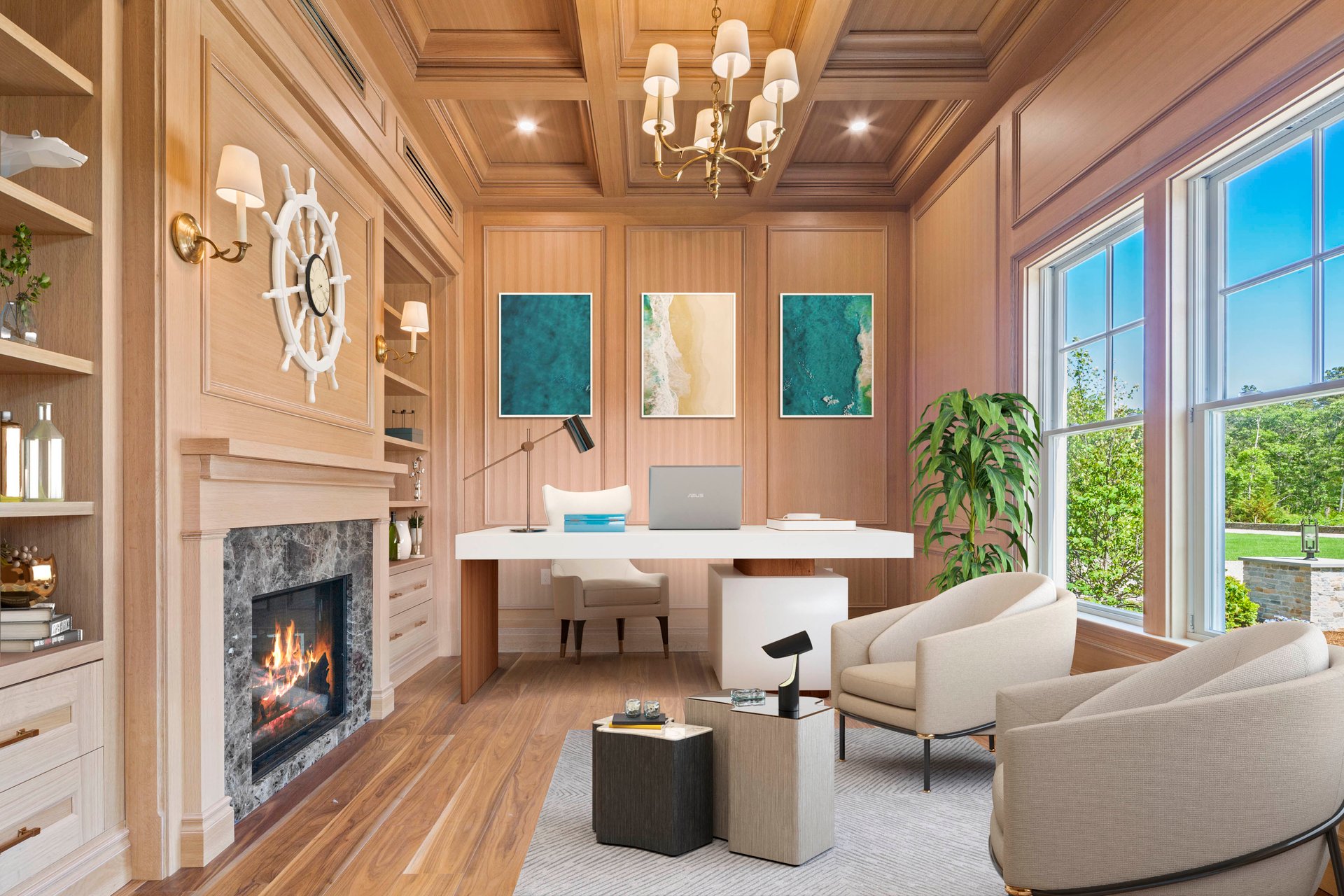 Custom Popponesset Bay Waterfront Residence
