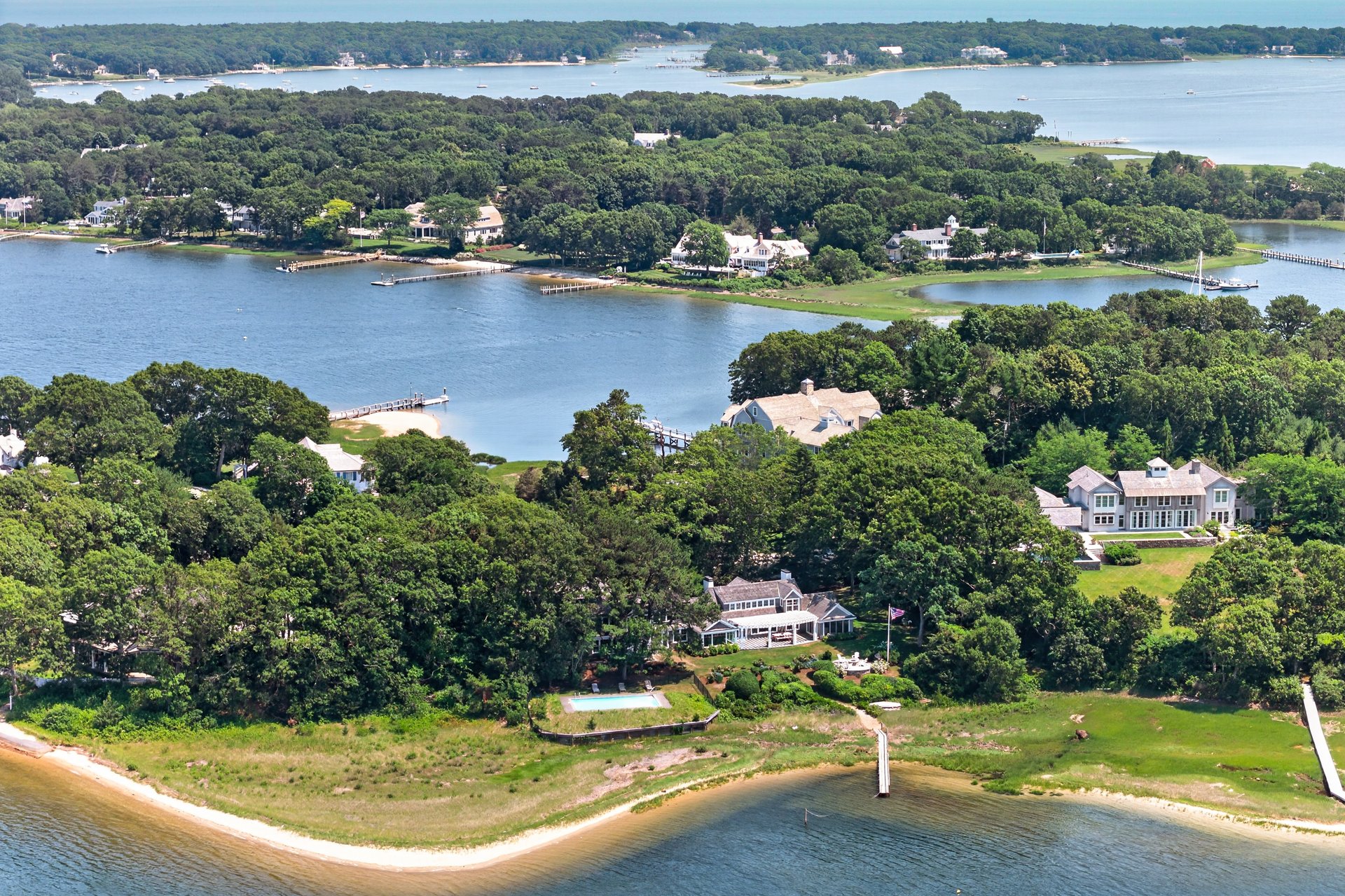 Exquisite Waterfront Estate on Oyster Harbors