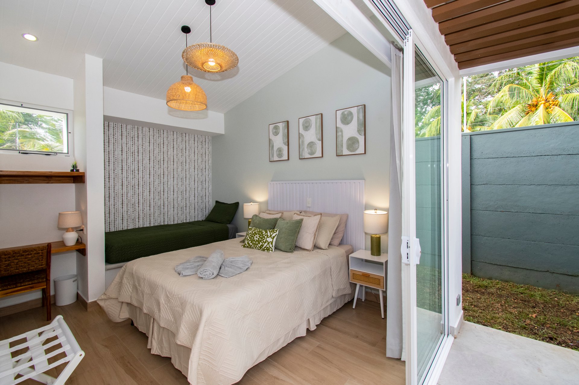 Turnkey Tropical Home Steps from the Beach