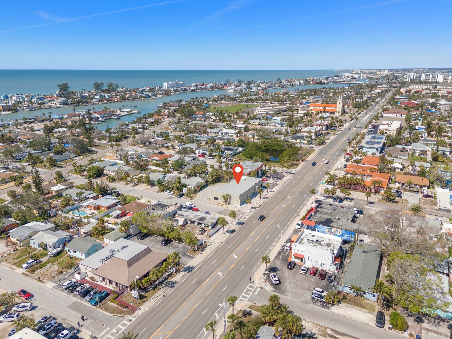 Warehouse, retail, multifamily property