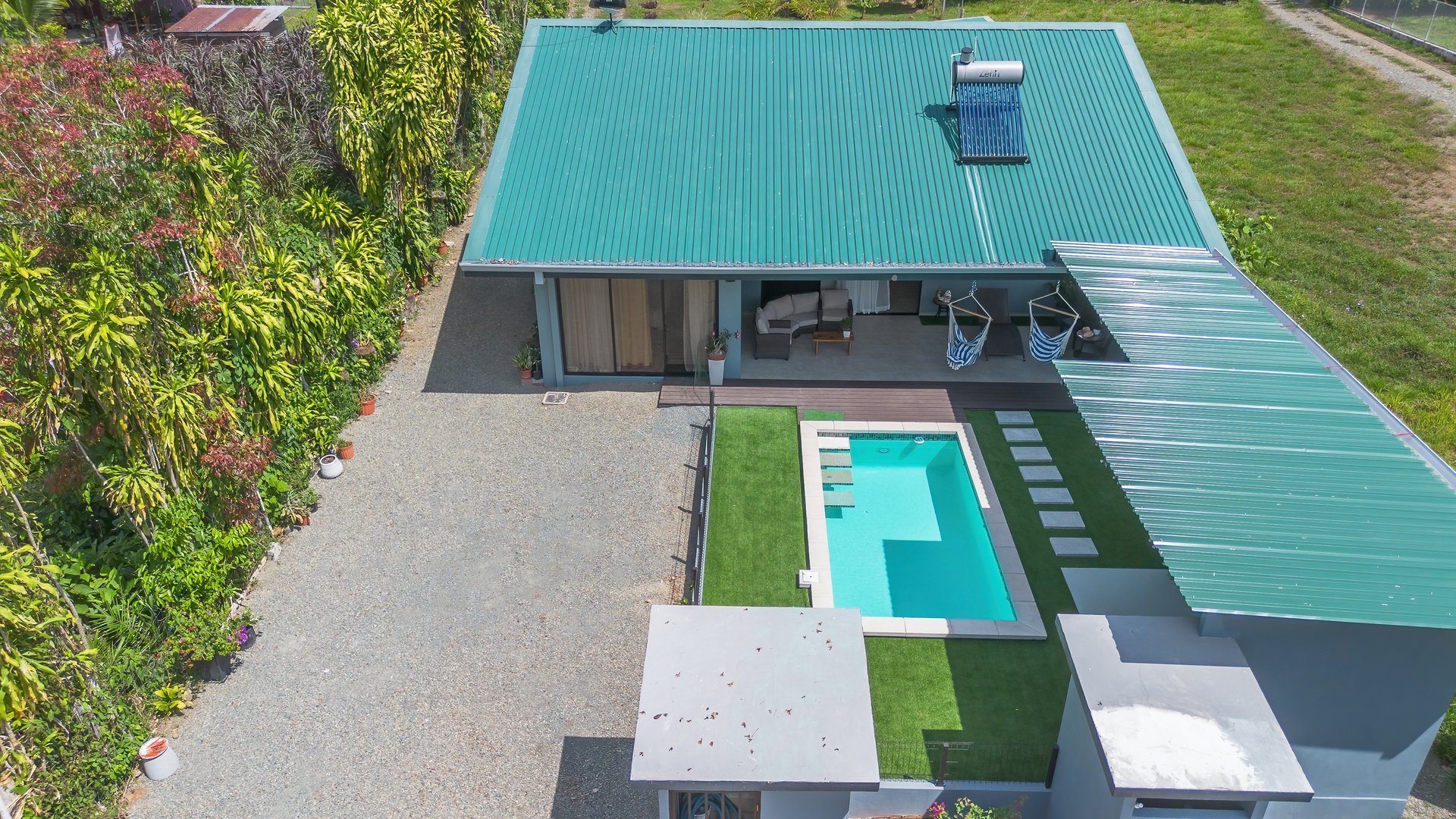 Brand-New Mountain View Home with Pool and Expansion Potential in Villa Nueva, Quepos