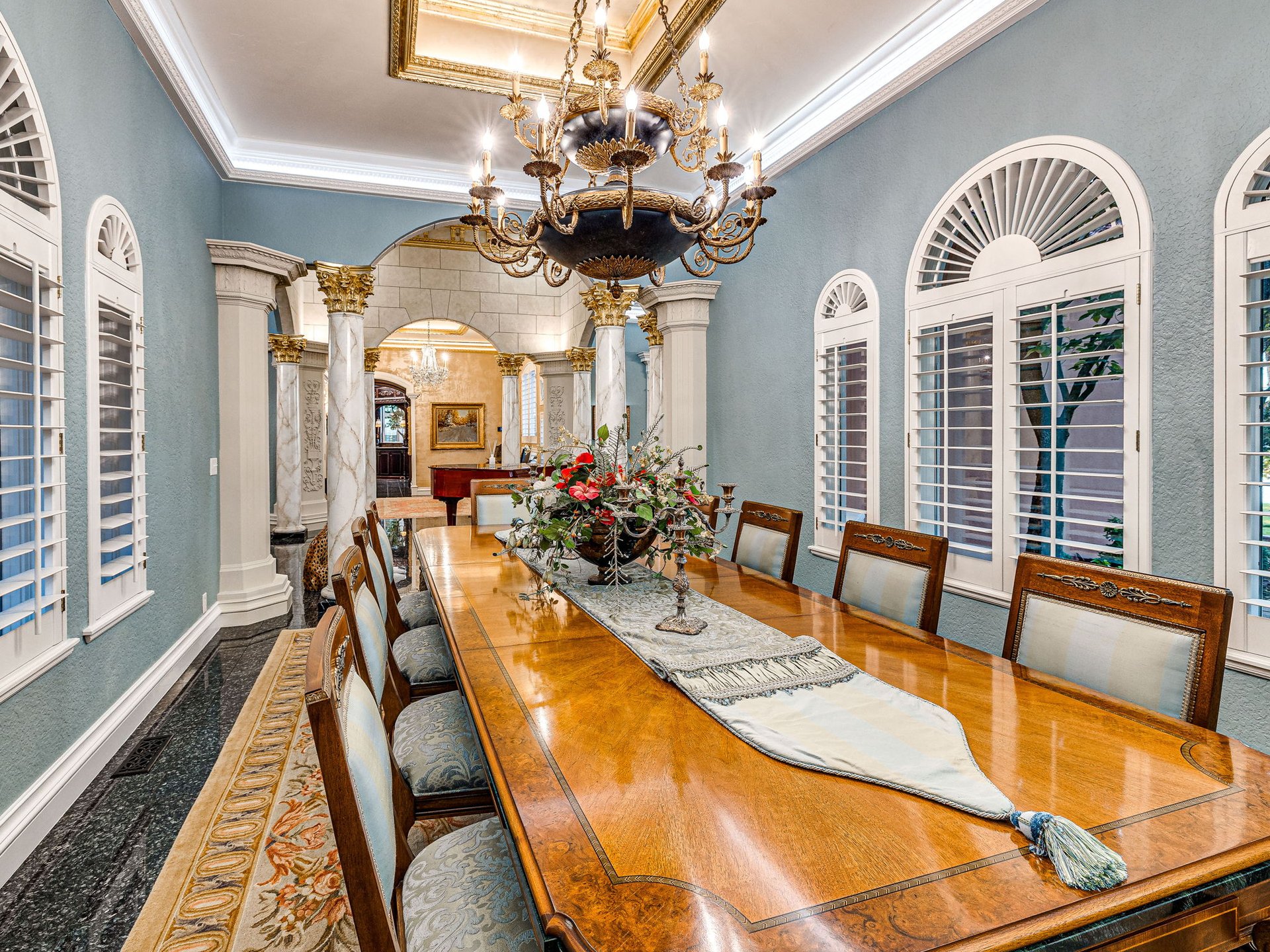 Mediterranean Estate Surrounded by the Beauty of Grand Lake 