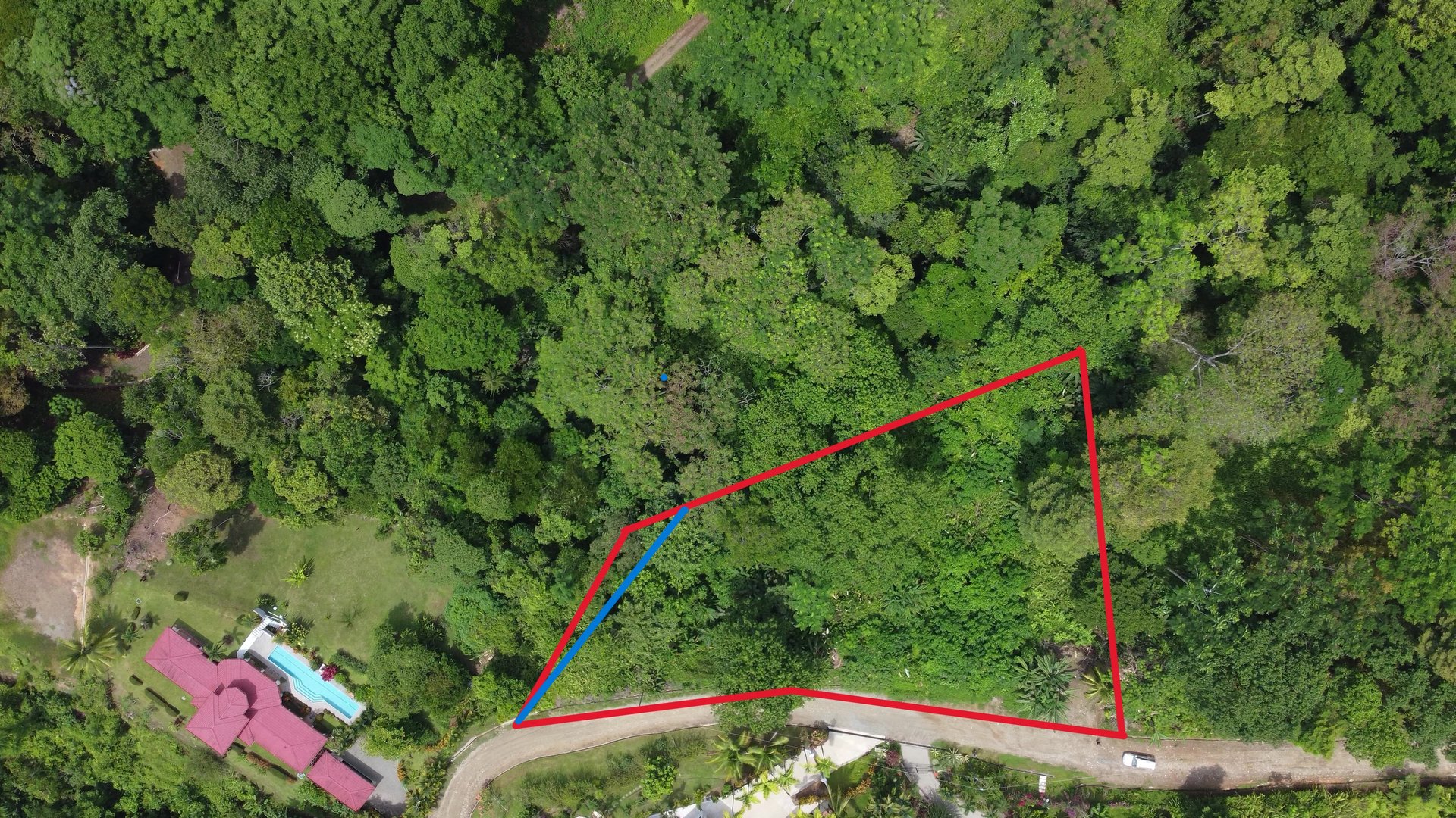 Ojochal - 1 Acre Ready To Build Jungle Lot, Ocean Breezes in Wildlife Corridore