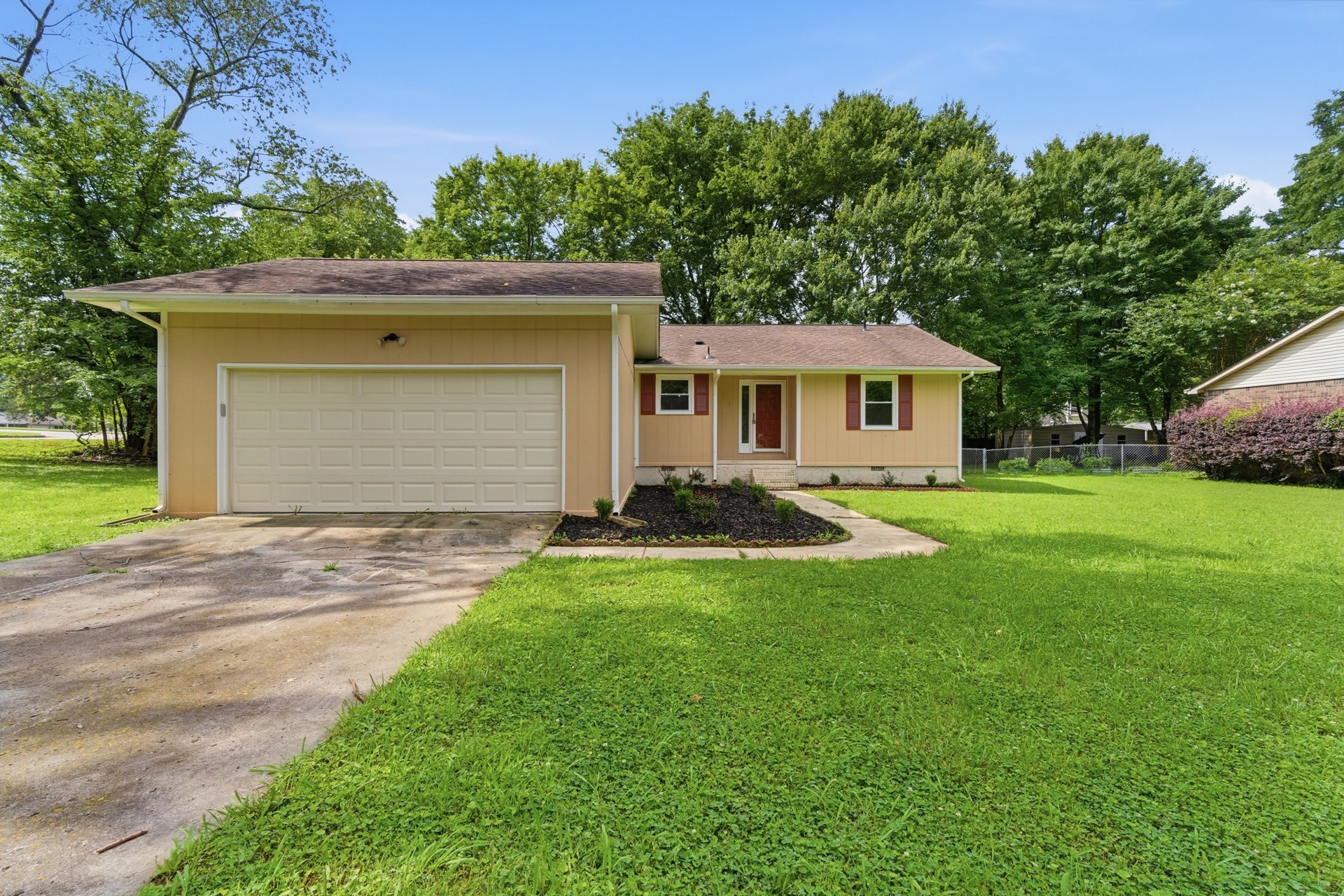 Move-In Ready with Fenced Yard & 2-Car Garage