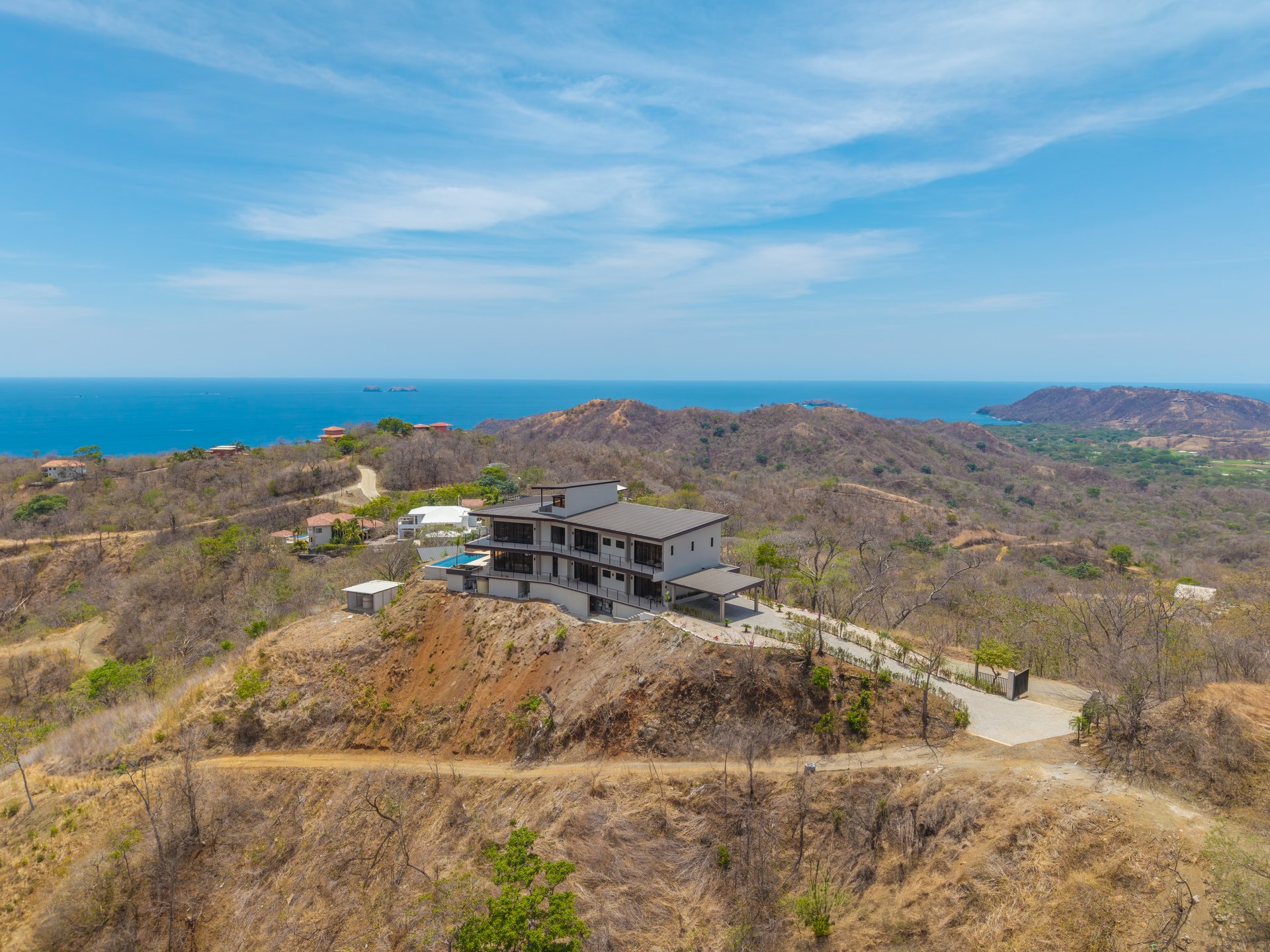 Casa Vista Escondida | 5 Bedroom Ocean View Estate with Seller Financing & Additional Lot in Playa Potrero Costa Rica