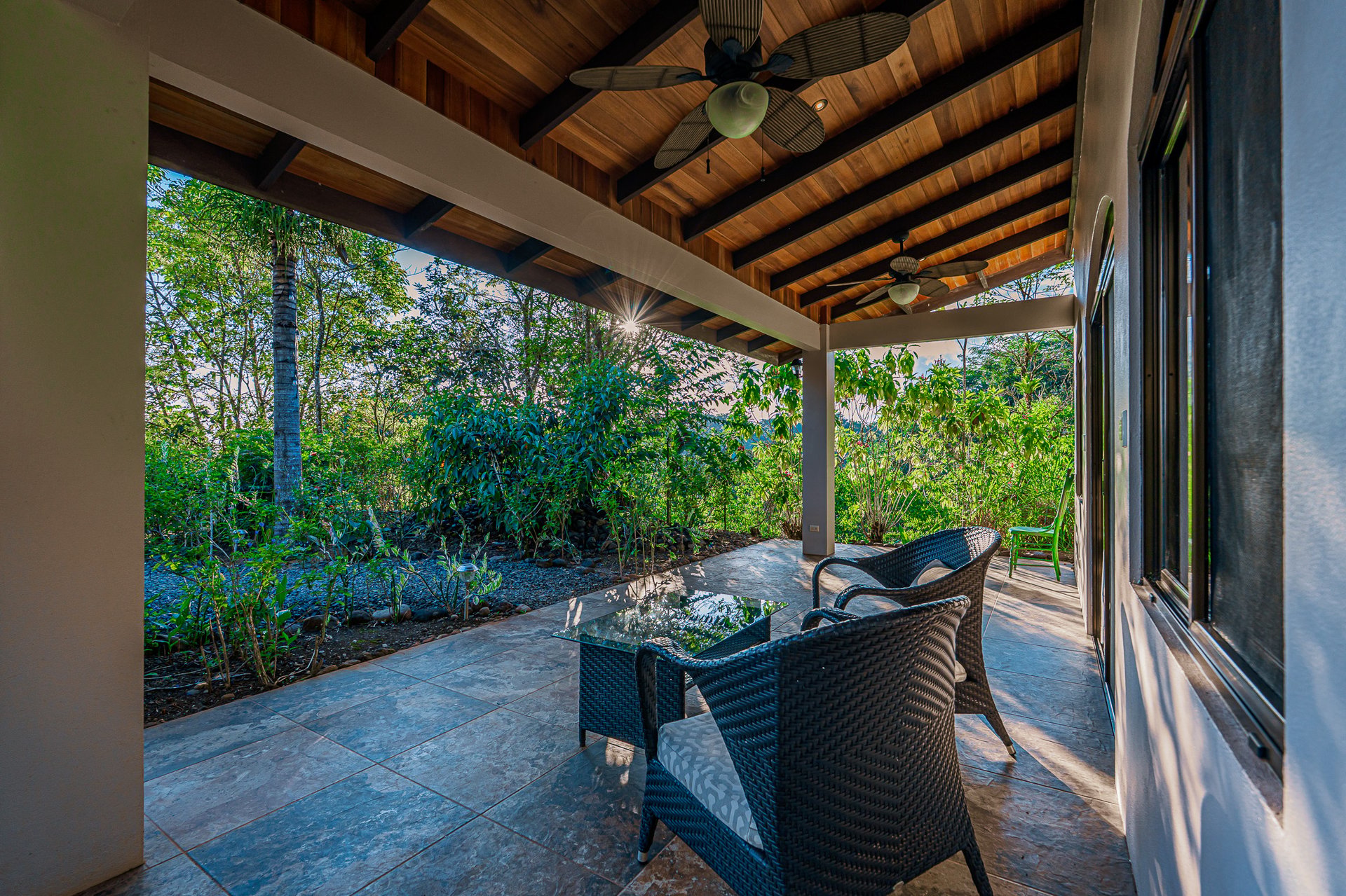 Sunset Ocean View Home on 2.6 Acres Platanillo