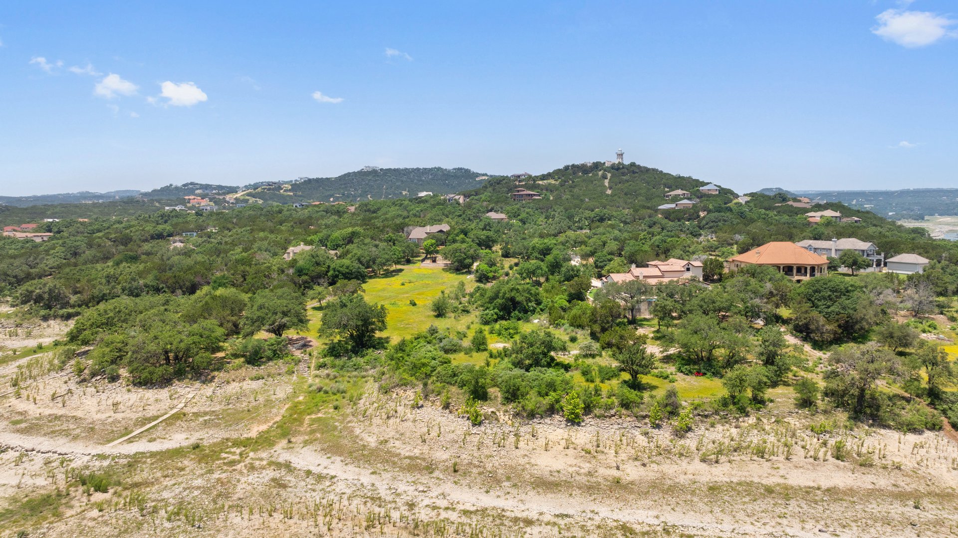 Premium 9.67AC homesite in gated community - Lago Vista