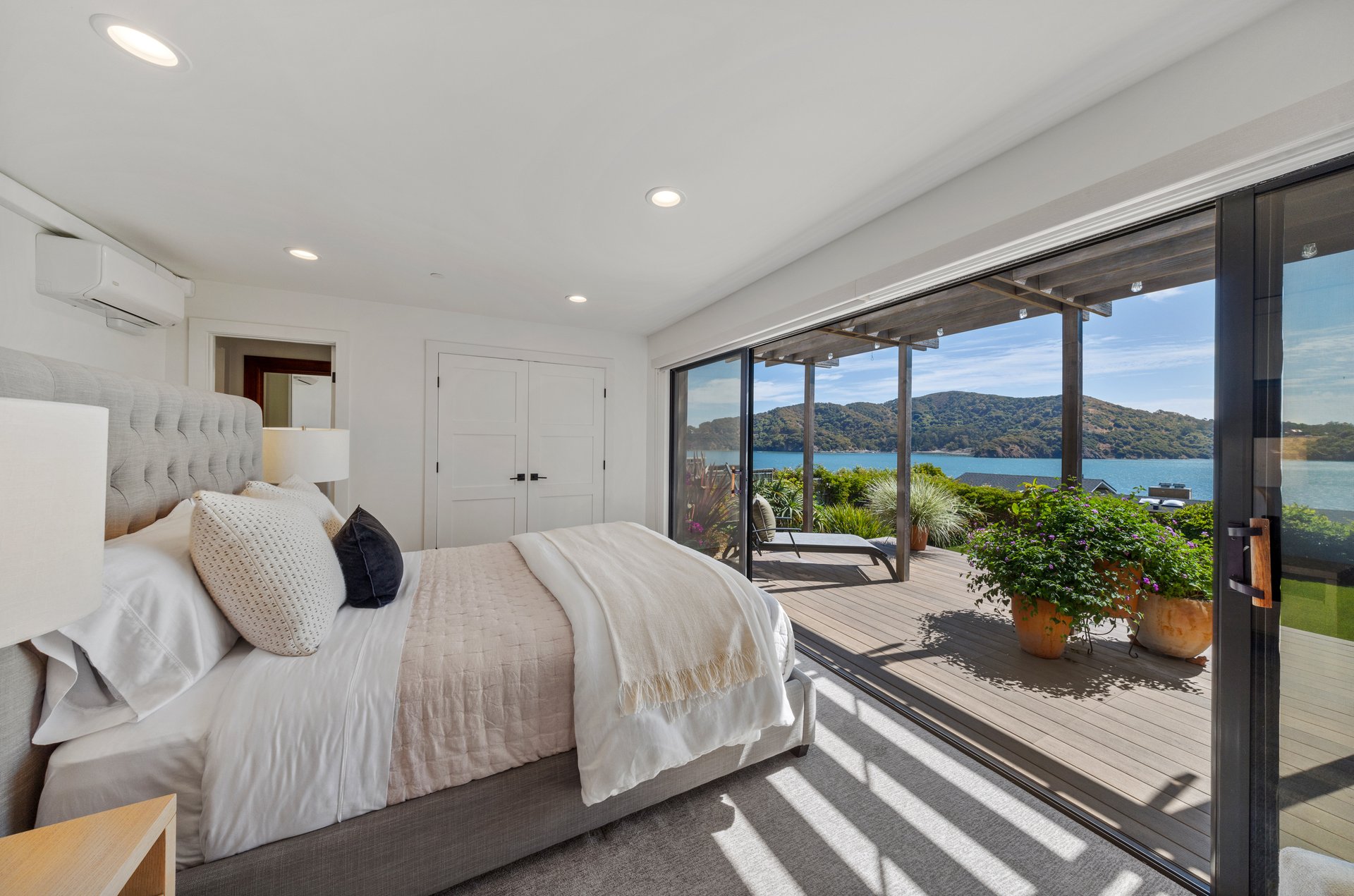 Picturesque Views of Angel Island and the Golden Gate Bridge