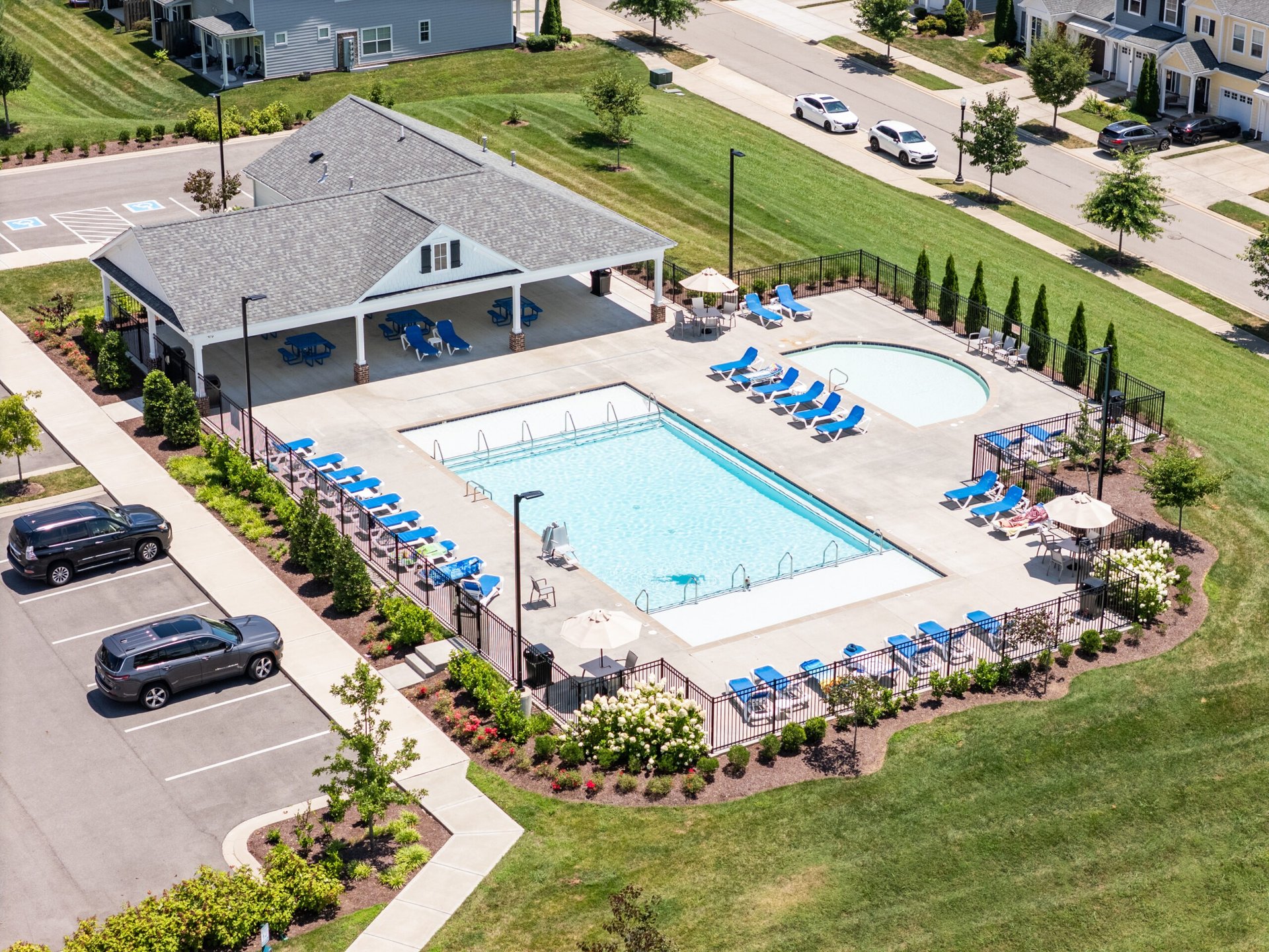 Pool and Pool House