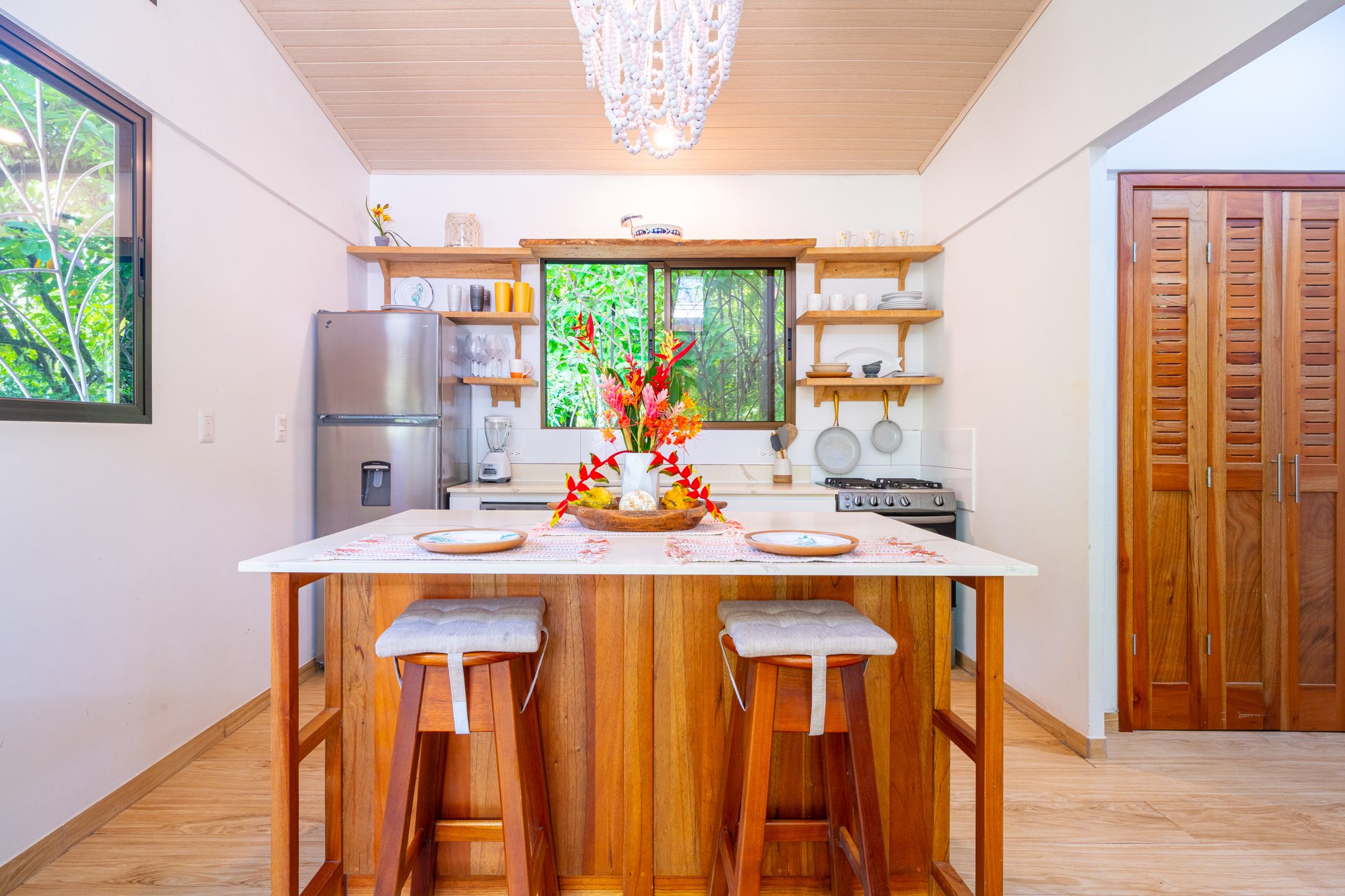 Tropical Modern Casita on ½ Acre / Saltwater Pool / Expansion Potential