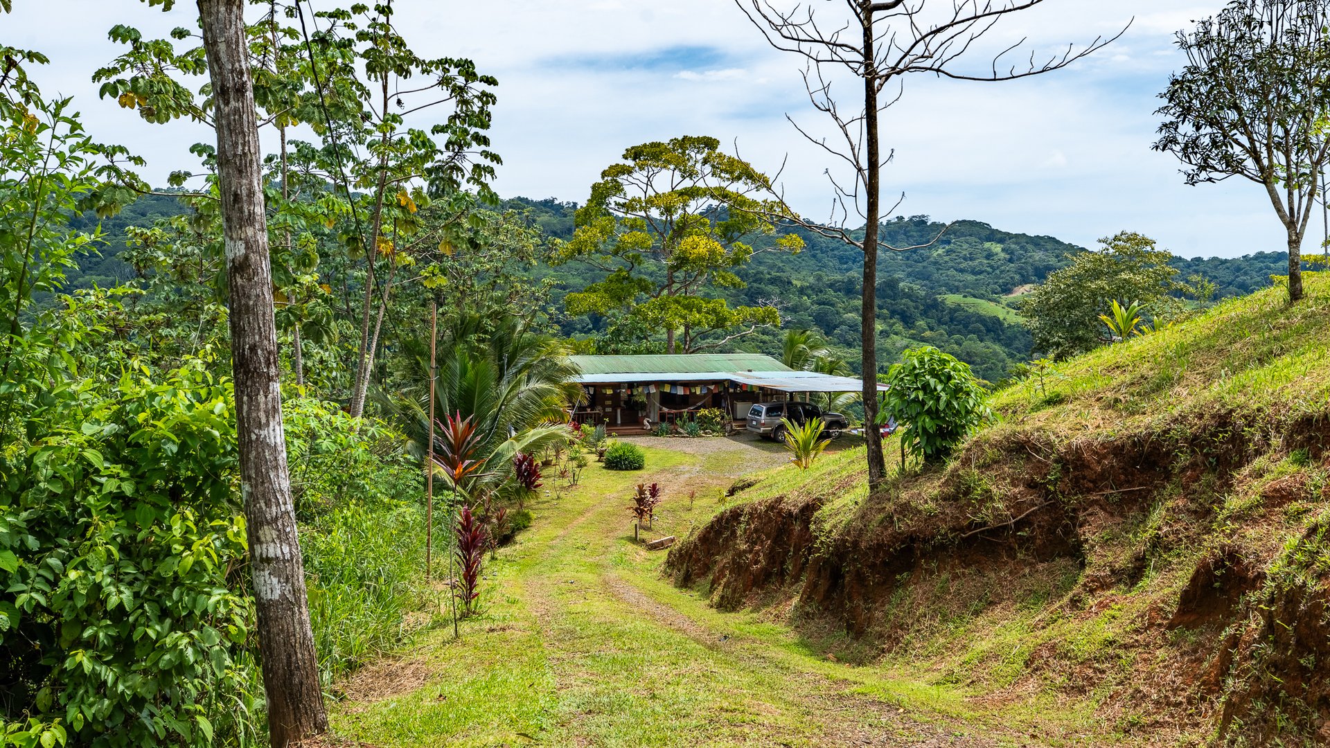 Mountain Home with Guest Cabin & Additional Building Site Near Nauyaca Waterfalls