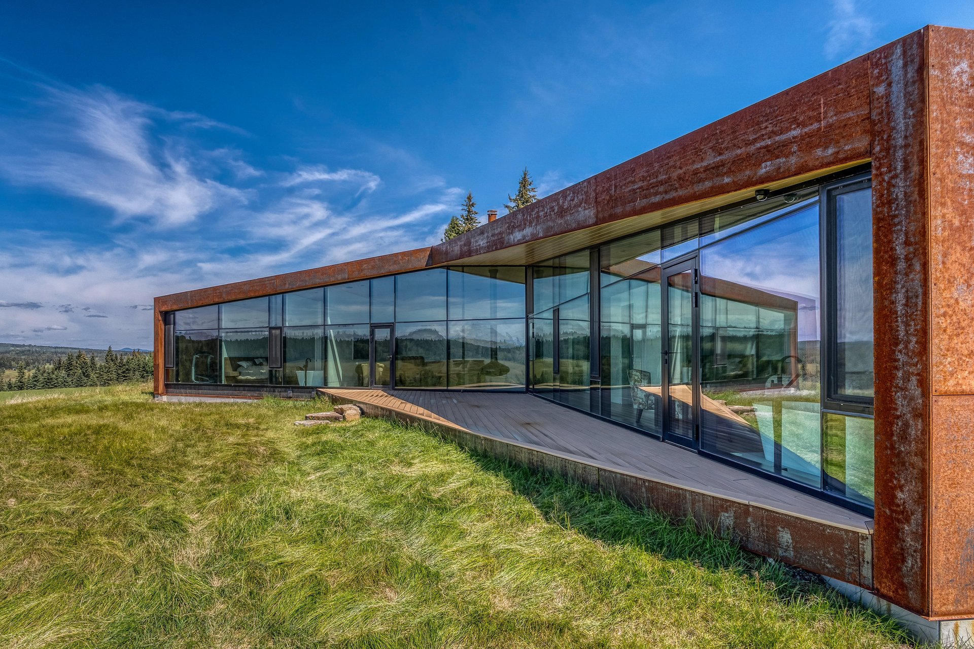 Architectural Luxury Home in Alberta's Foothills Near Canmore & Calgary