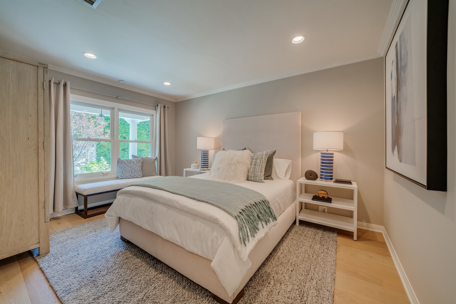 A Hampton's Vibe Traditional Home in Studio City 