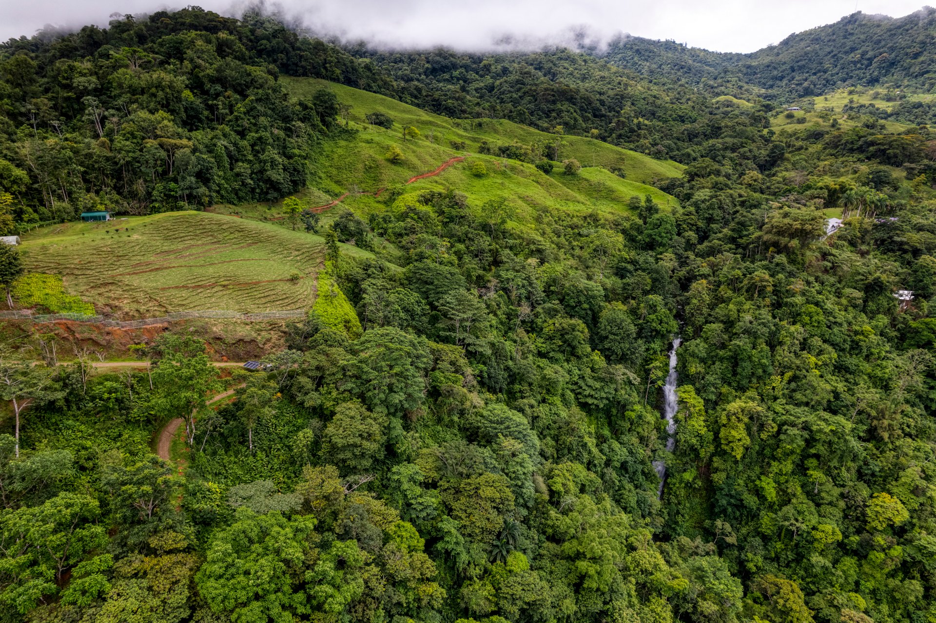 Once in a Lifetime Waterfall Farm in a Pristine Biological Corridor