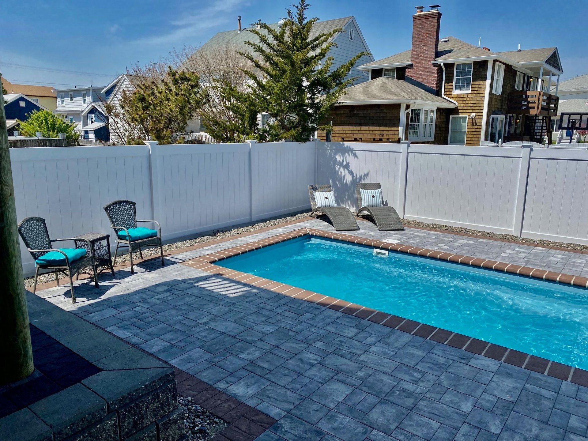 New Home With Pool in the “Normandy Beach” Section