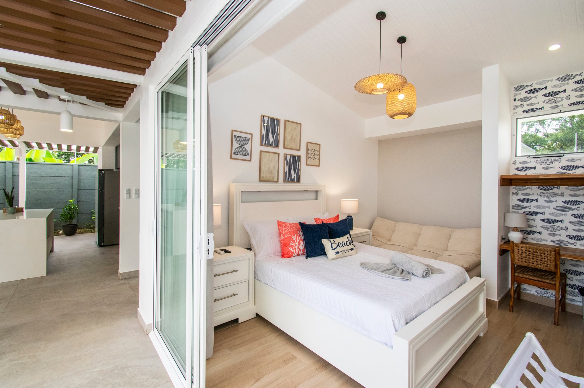 Turnkey Tropical Home Steps from the Beach