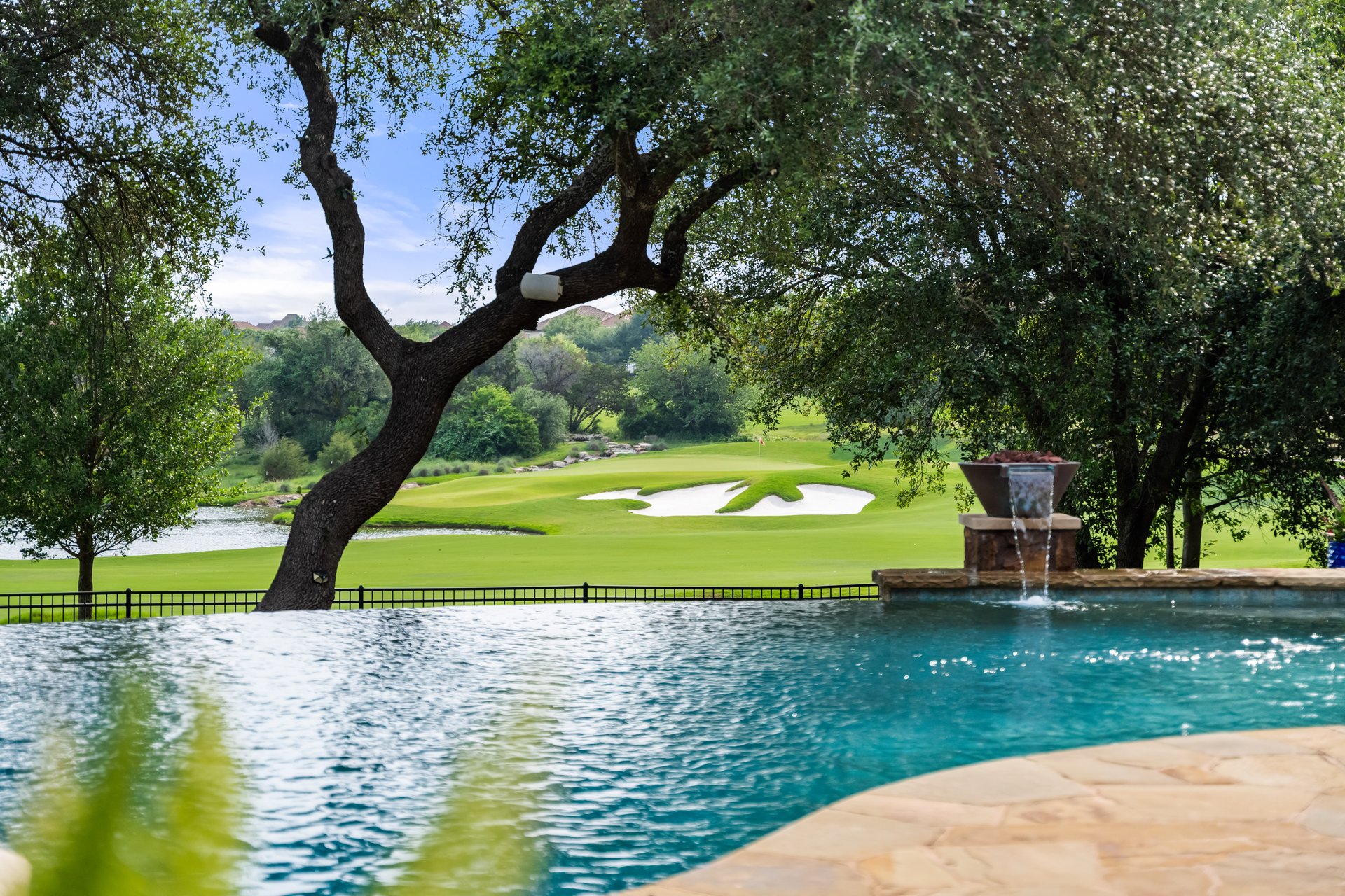 Luxurious Golf Course Estate with Unmatched Views & Resort-Style Backyard | Overlooking the Scenic 13th Hole Fairway at UT Golf Club in Steiner Ranch