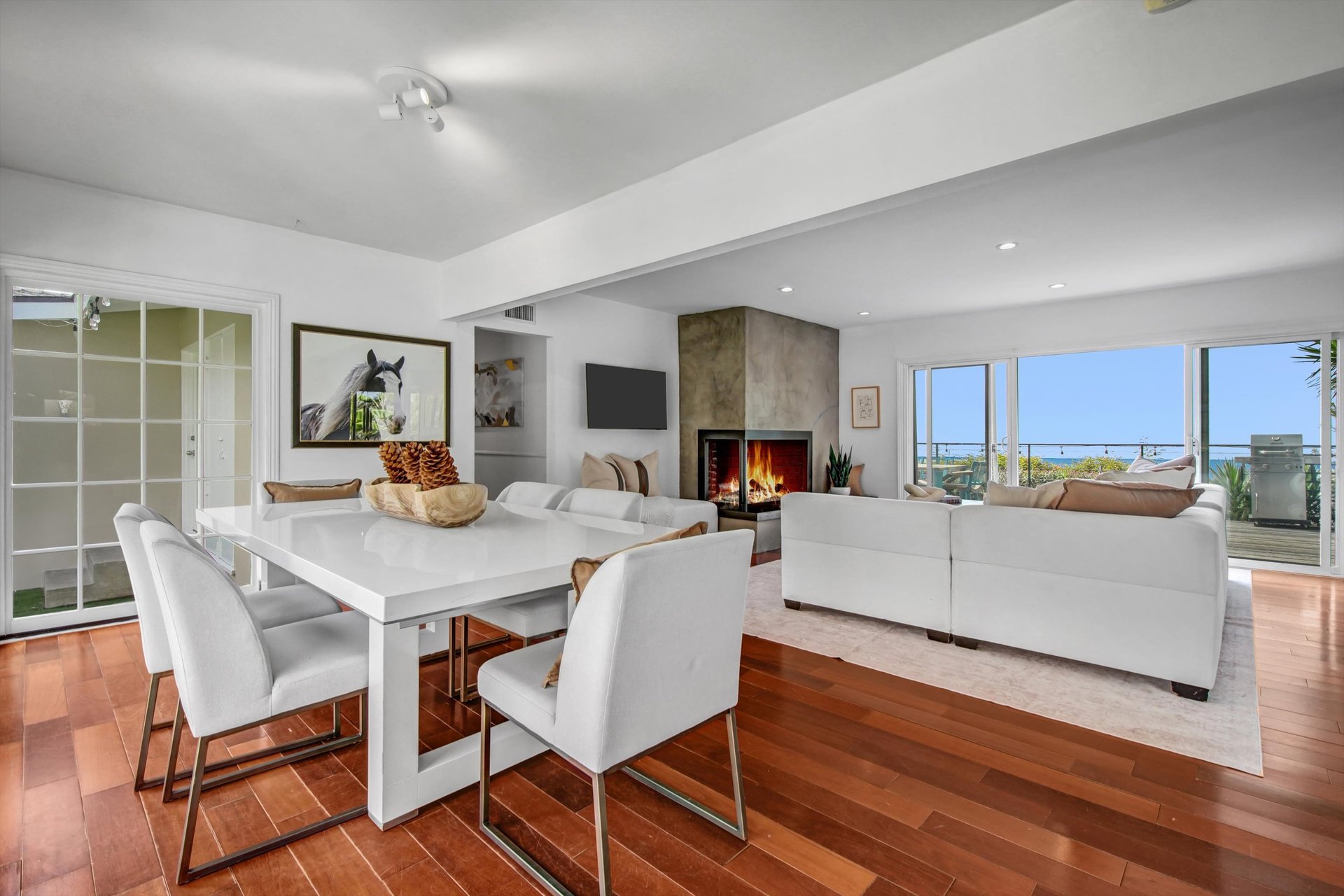 Malibu Retreat on 1.2 Acres with Sweeping Ocean Views