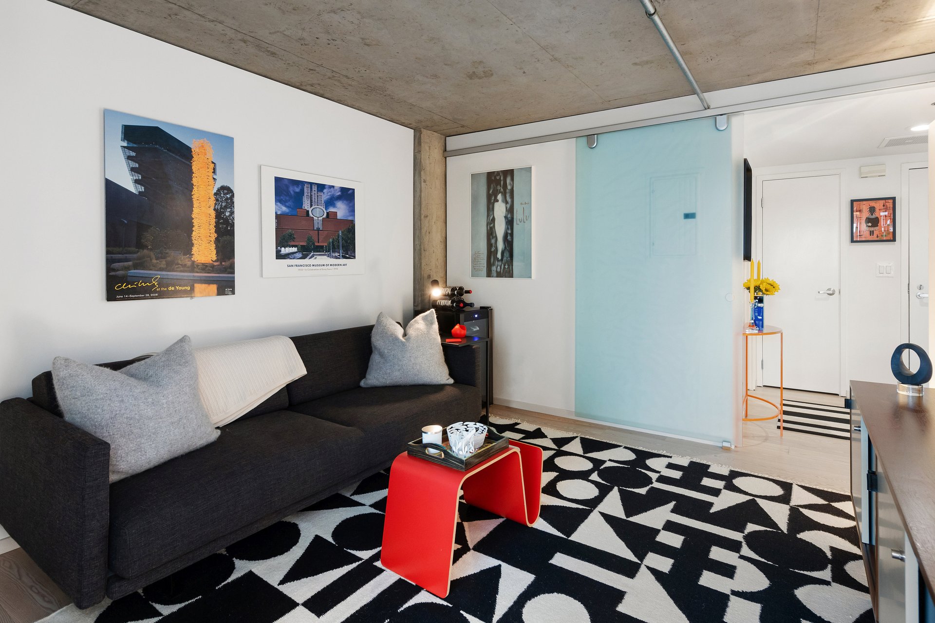 Modernist Loft With Designed Terrace