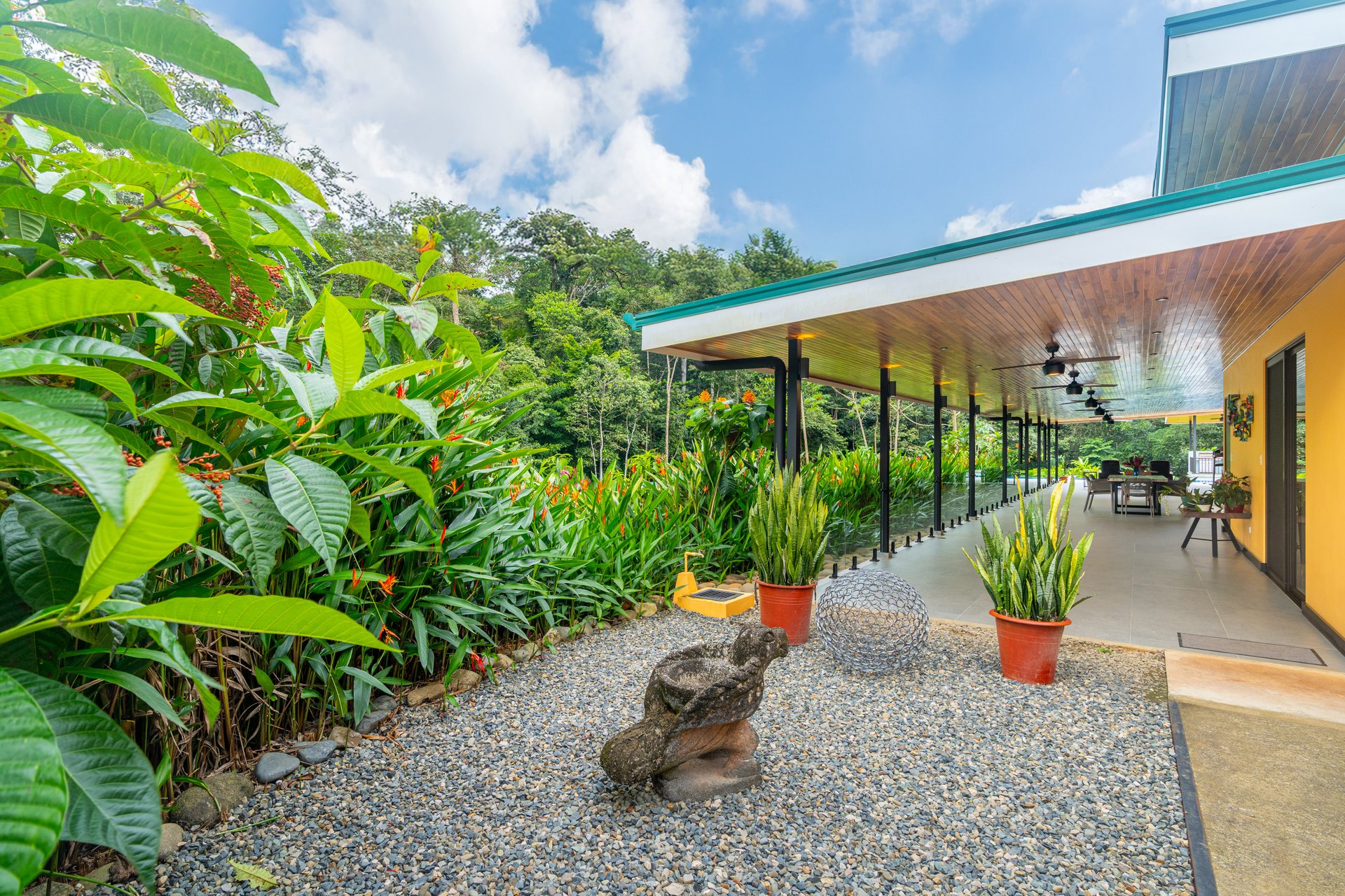 Tropical Family Compound | Luxury Home, 2 Villas, River & Cascades - 2.3 Acres