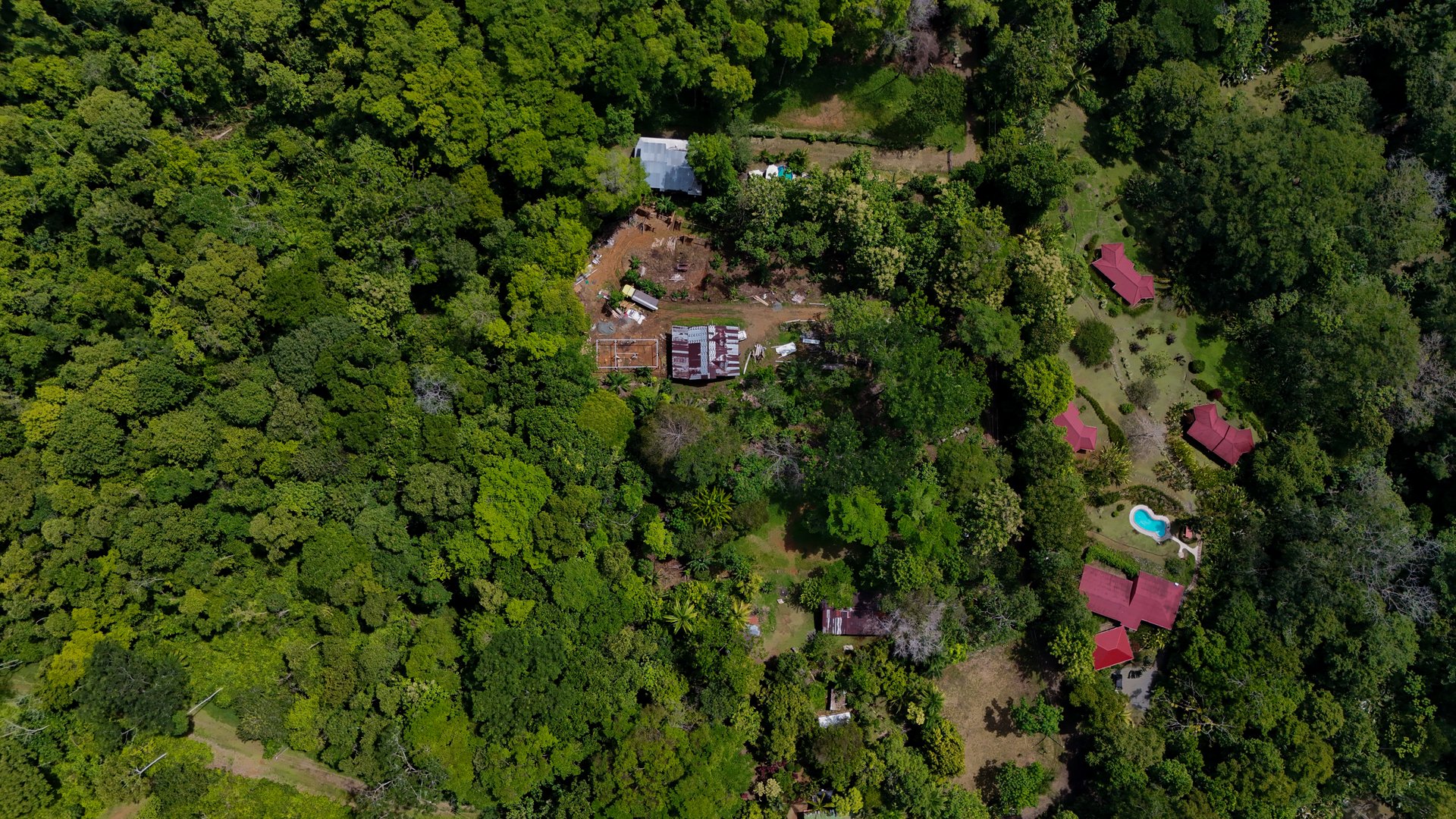 1.2- ACRE Mountain View Property with creek in  La Union Road, Uvita