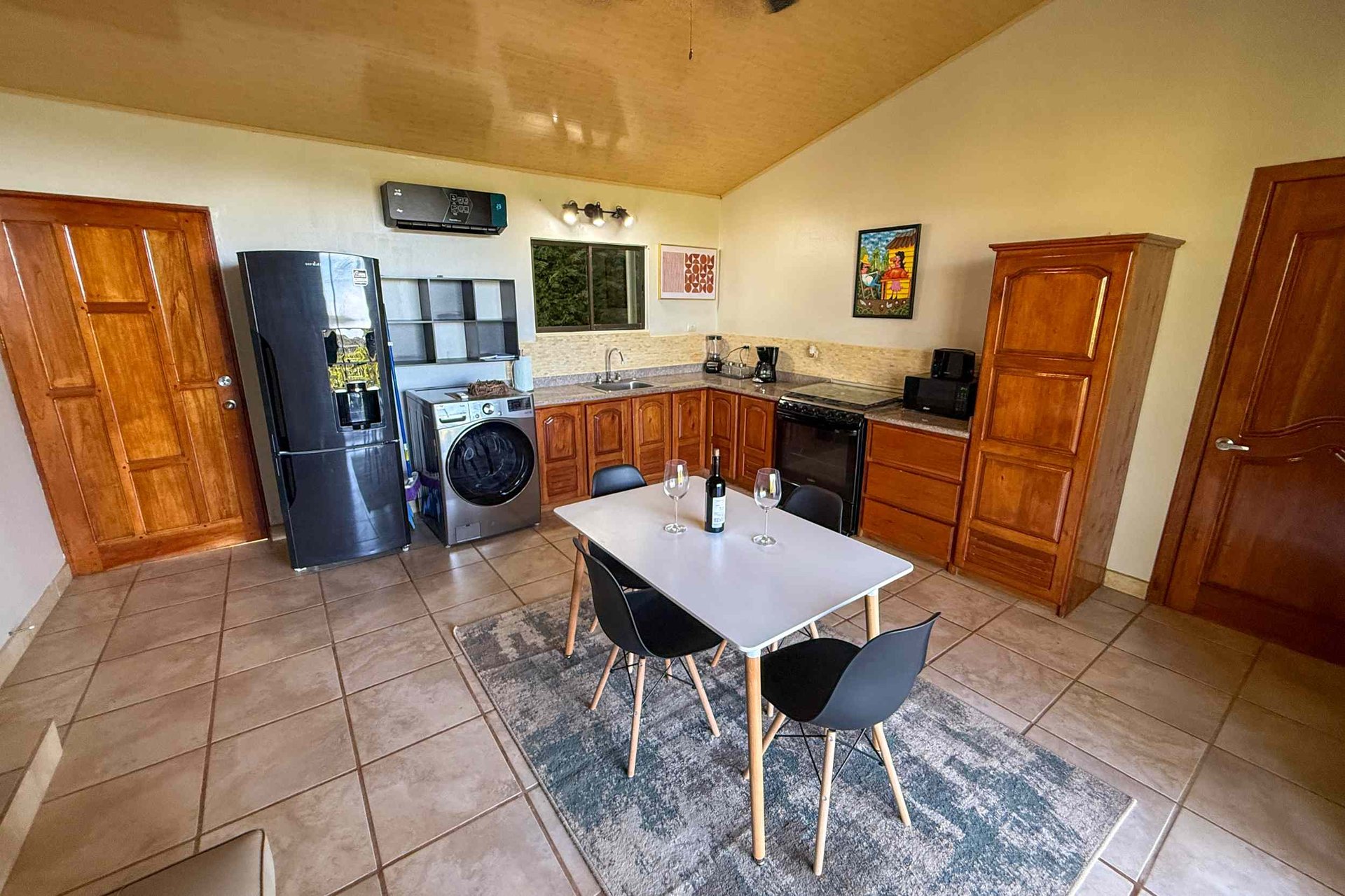 Totally Remodeled Coastal Jungle 2-Bedroom Sanctuary Home with Valley & Ocean Views in Lagunas above Dominical Costa Rica