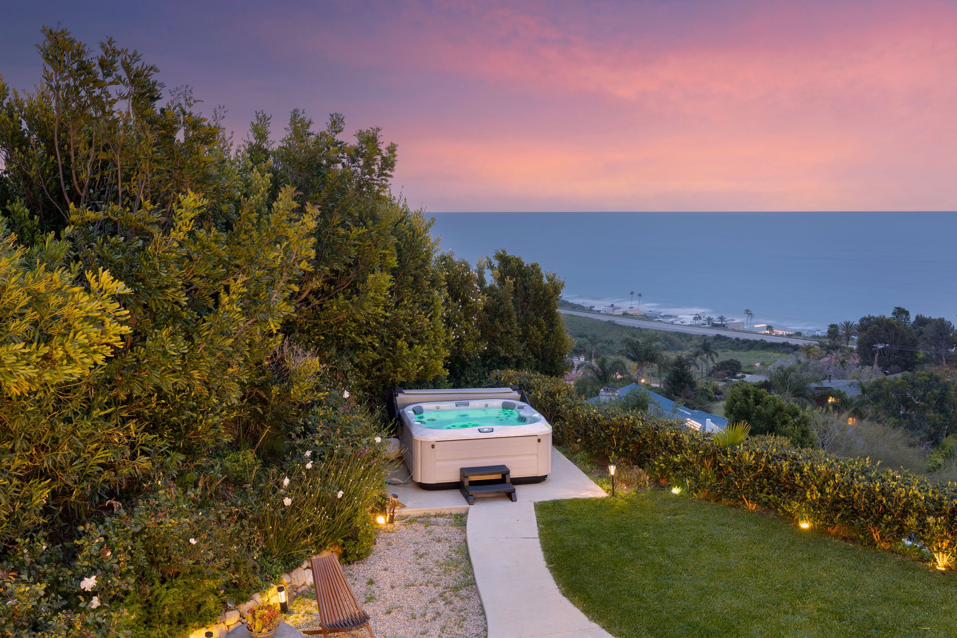One Acre in the hills above Broad Beach