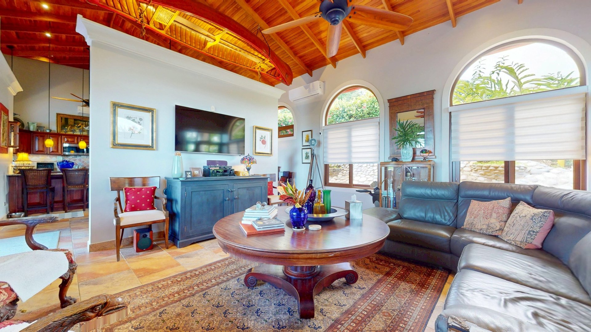 Tropical Hacienda with Breathtaking Whitewater Views in Most Desirable Gated Community in Ojochal