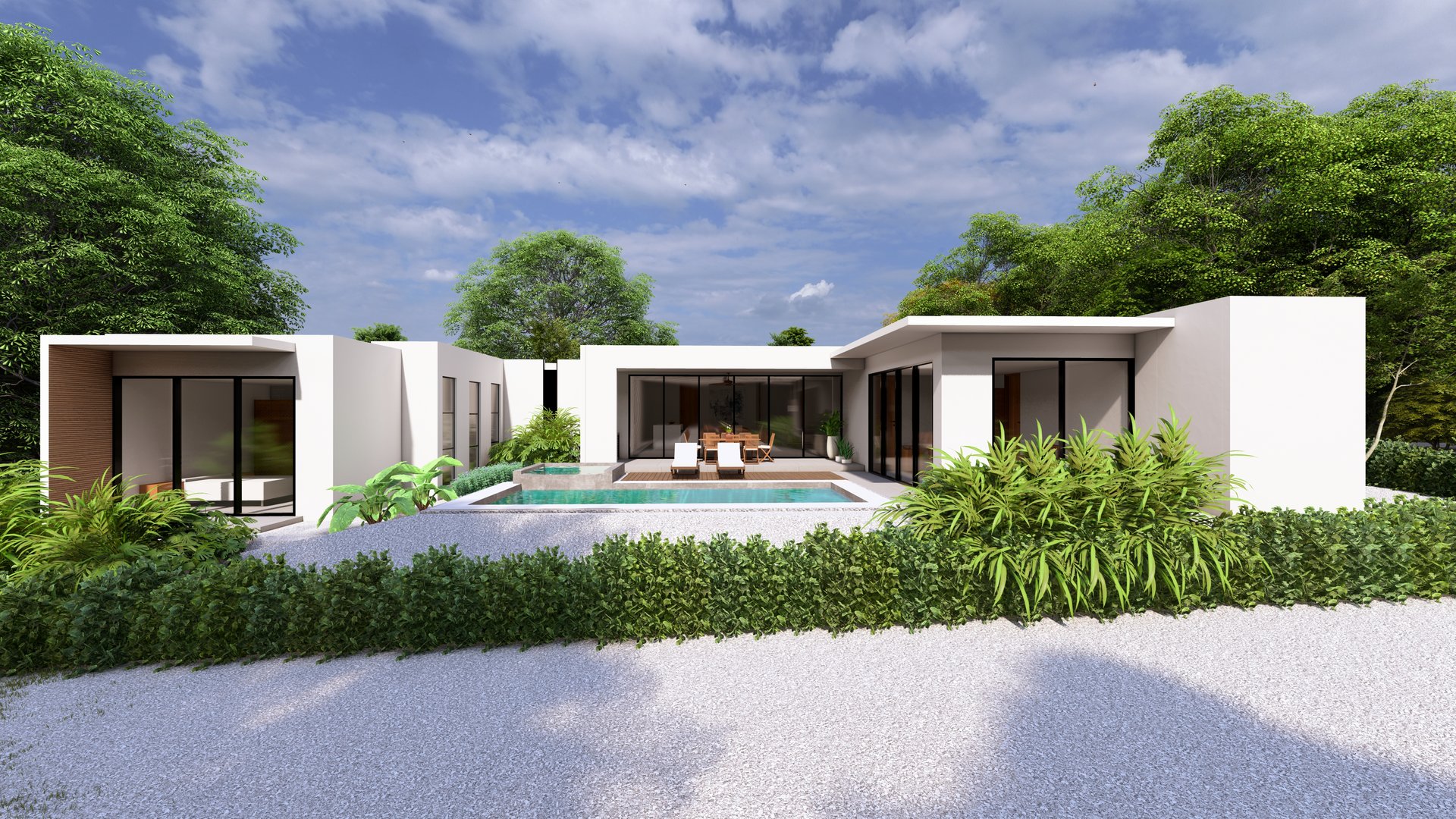 Numandi | 4-Bedroom Single-Story Residence with Private Pool – Playa Avellanas